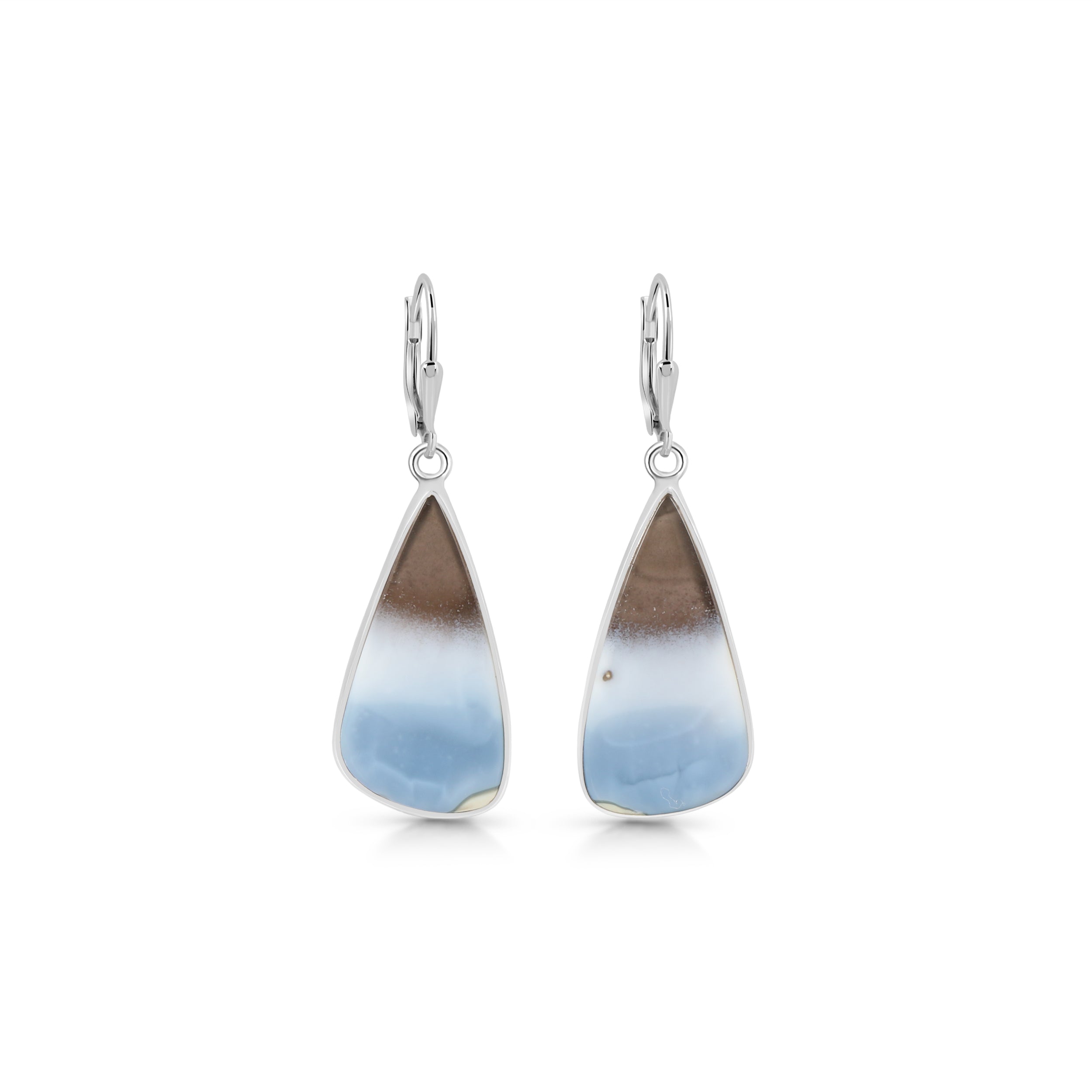 Blue Opal Earring-(BLO-E-11.)