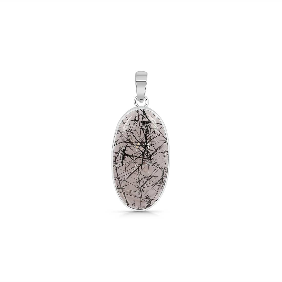 Black Rutile Pendant-(BLR-P-11.)