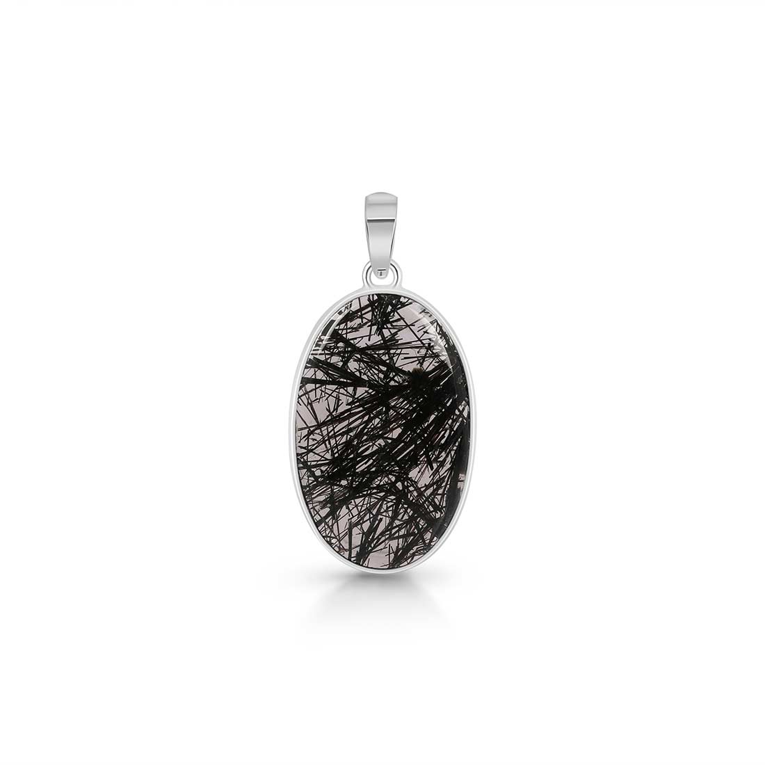 Black Rutile Pendant-(BLR-P-12.)