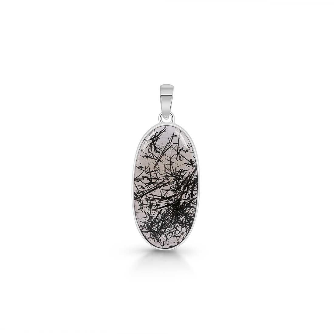 Black Rutile Pendant-(BLR-P-15.)