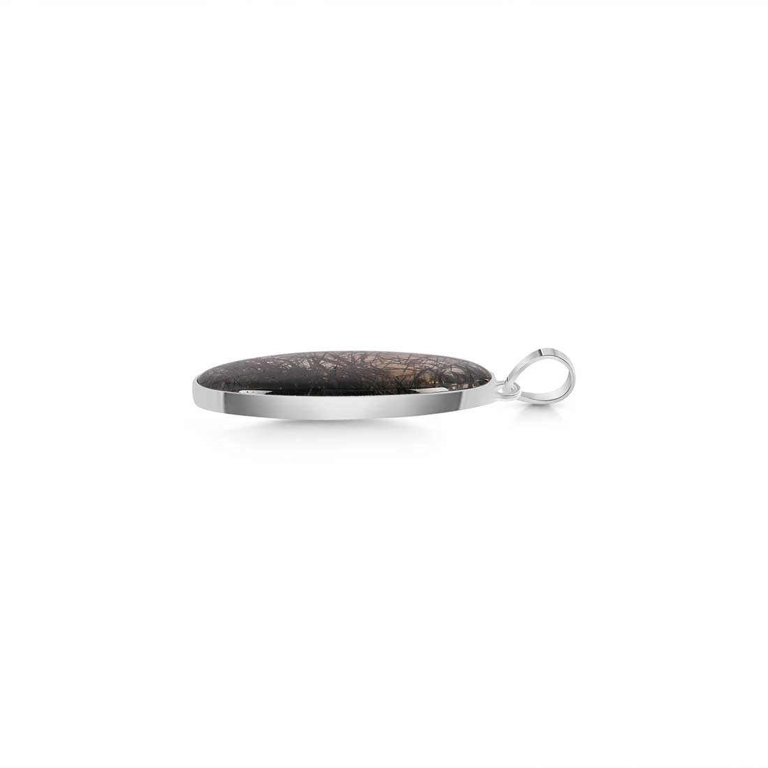 Black Rutile Pendant-(BLR-P-15.)