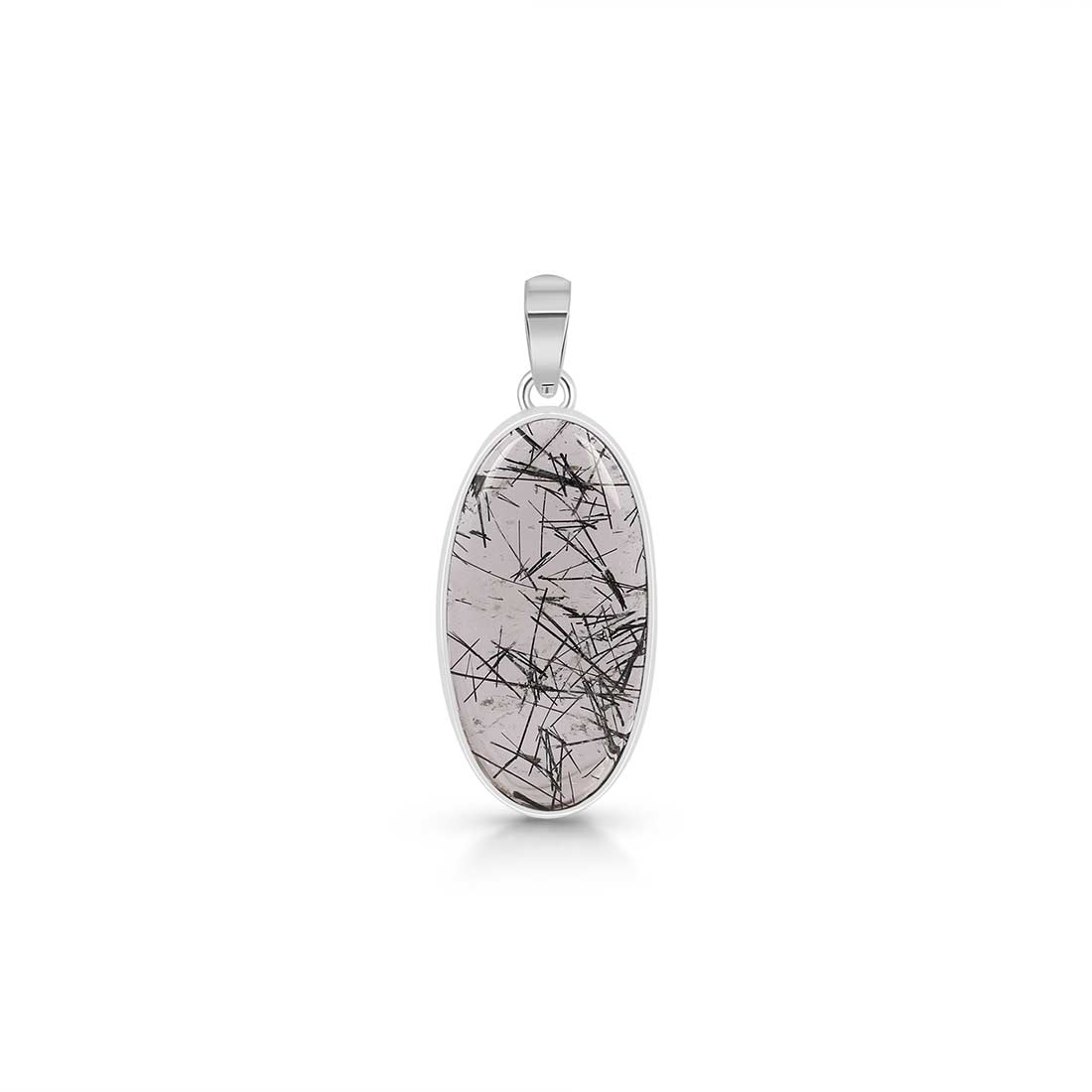 Black Rutile Pendant-(BLR-P-18.)