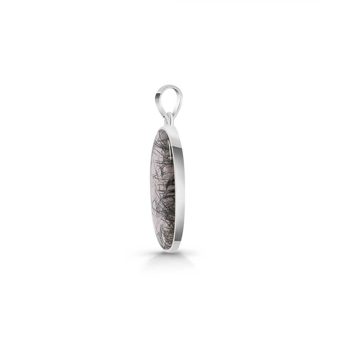 Black Rutile Pendant-(BLR-P-18.)