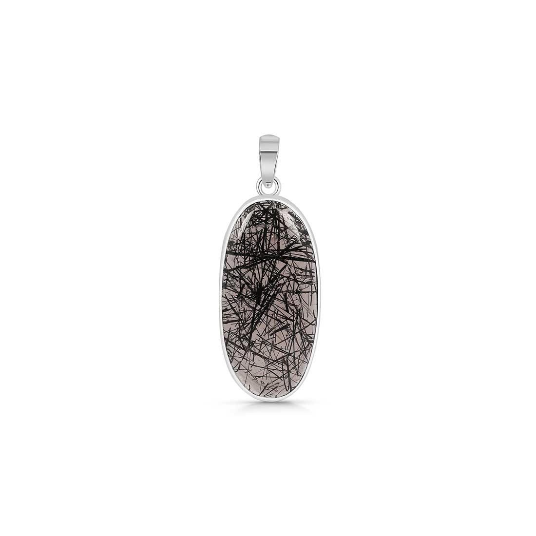 Black Rutile Pendant-(BLR-P-19.)