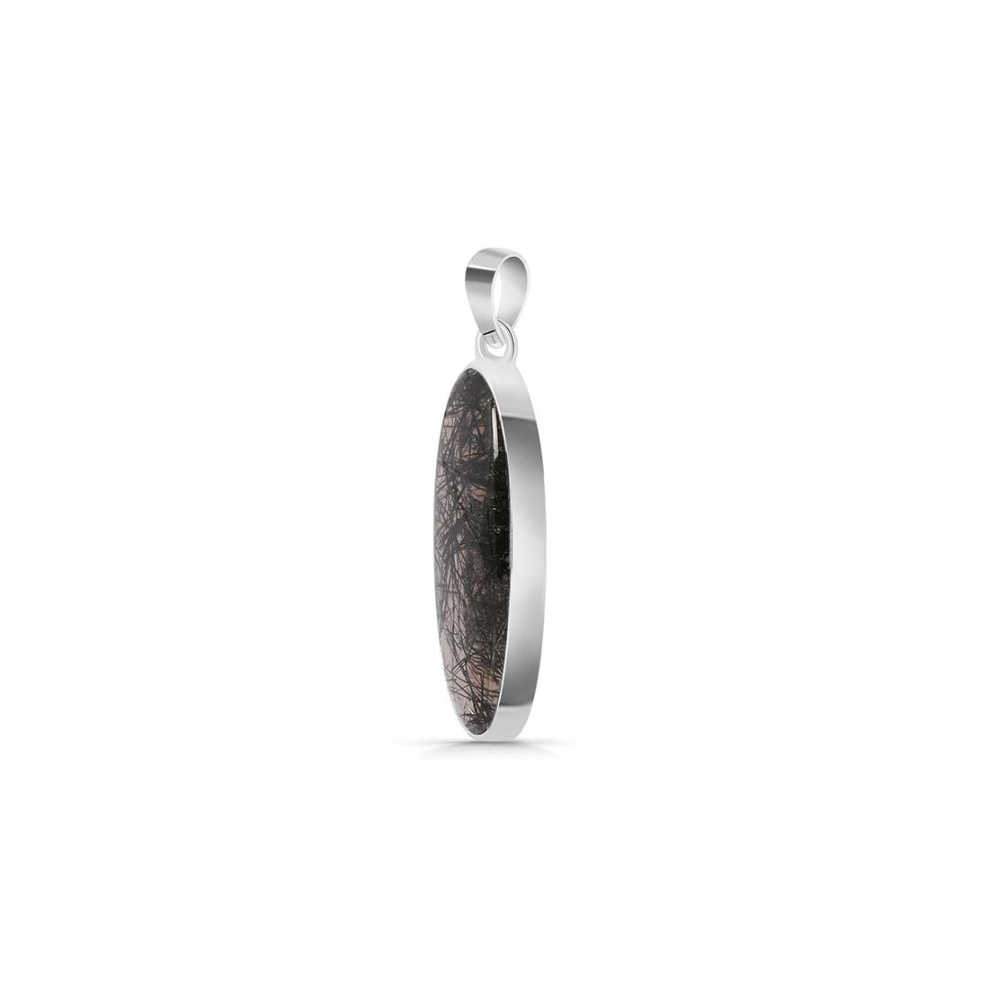 Black Rutile Pendant-(BLR-P-19.)