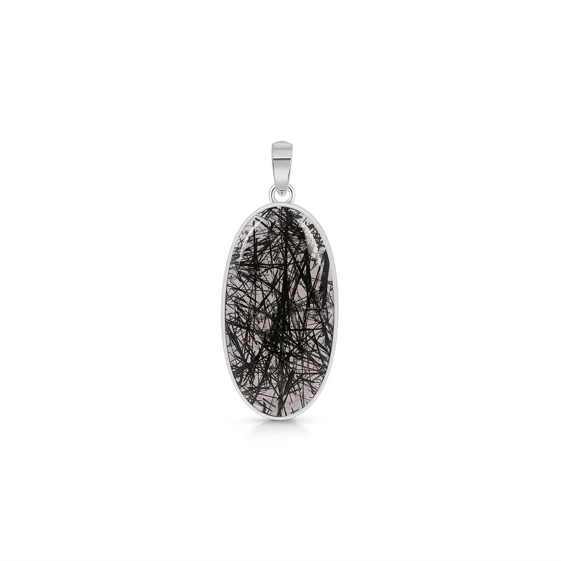 Black Rutile Pendant-(BLR-P-23.)