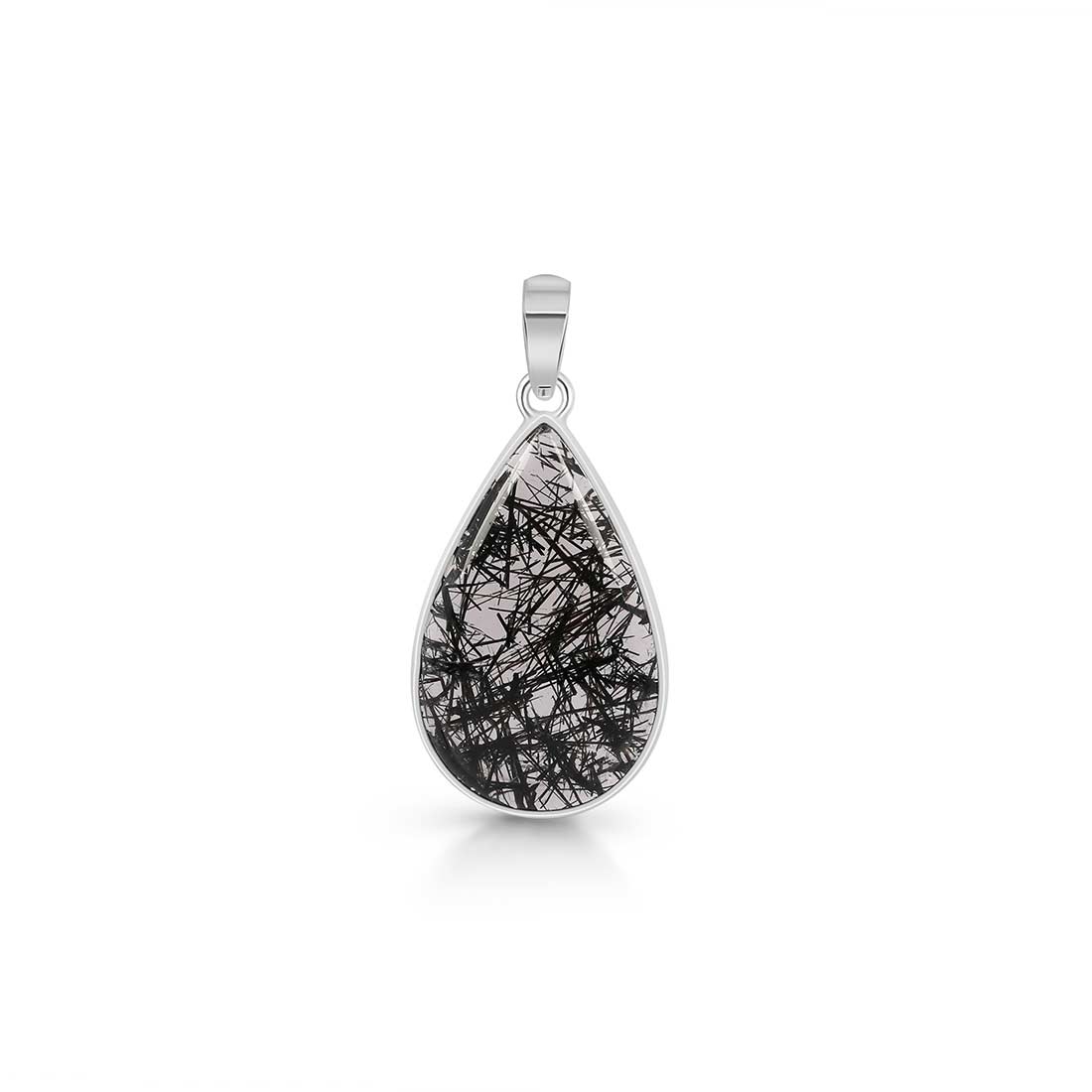 Black Rutile Pendant-(BLR-P-26.)
