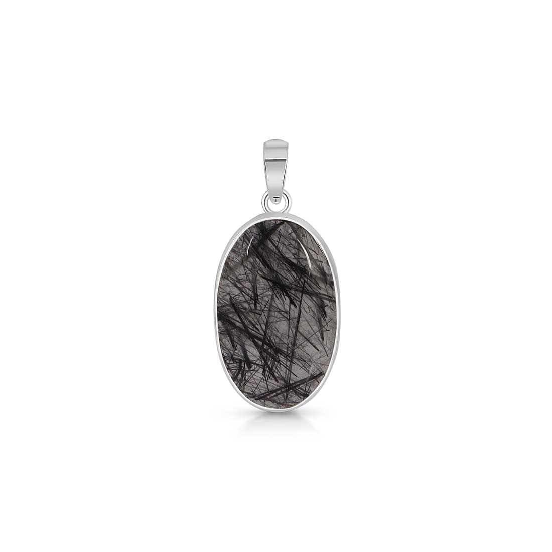 Black Rutile Pendant-(BLR-P-3.)