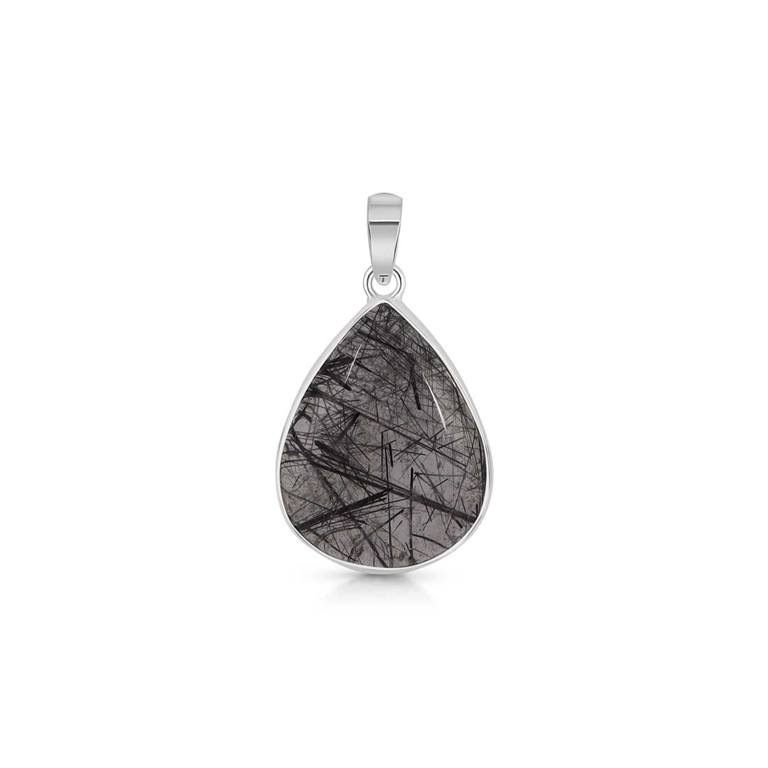 Black Rutile Pendant-(BLR-P-4.)