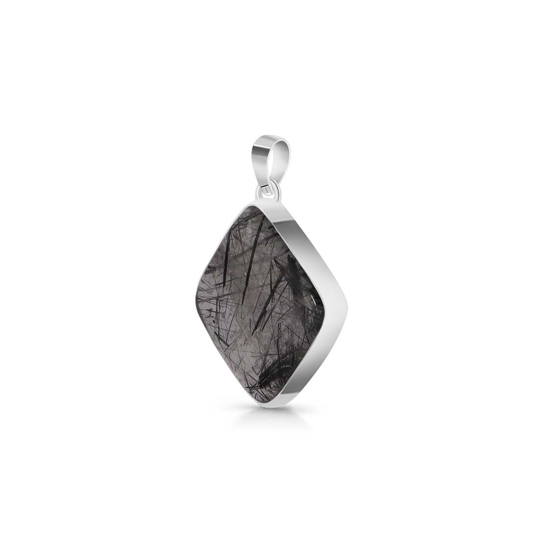 Black Rutile Pendant-(BLR-P-7.)