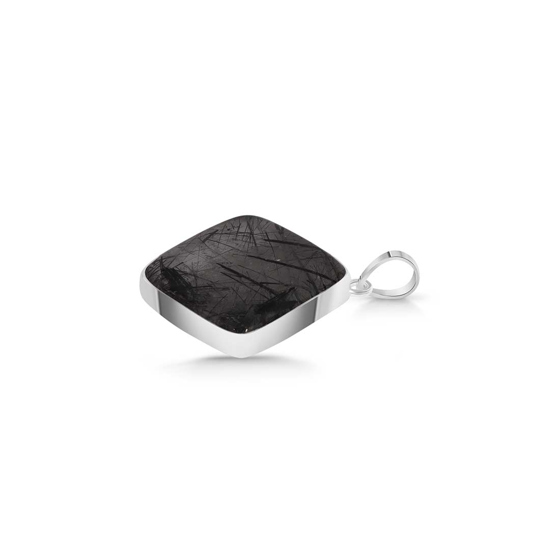 Black Rutile Pendant-(BLR-P-7.)