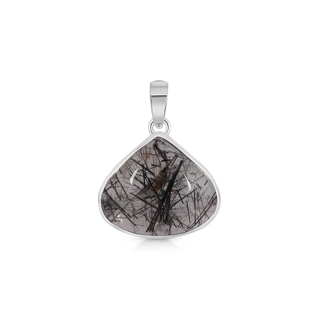 Black Rutile Pendant-(BLR-P-8.)