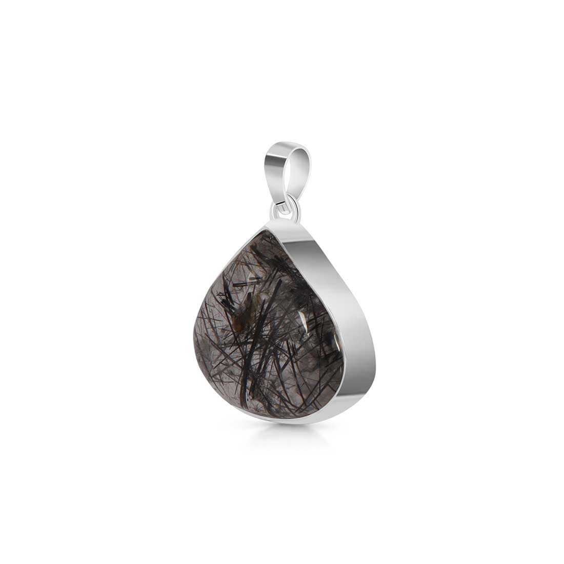 Black Rutile Pendant-(BLR-P-8.)