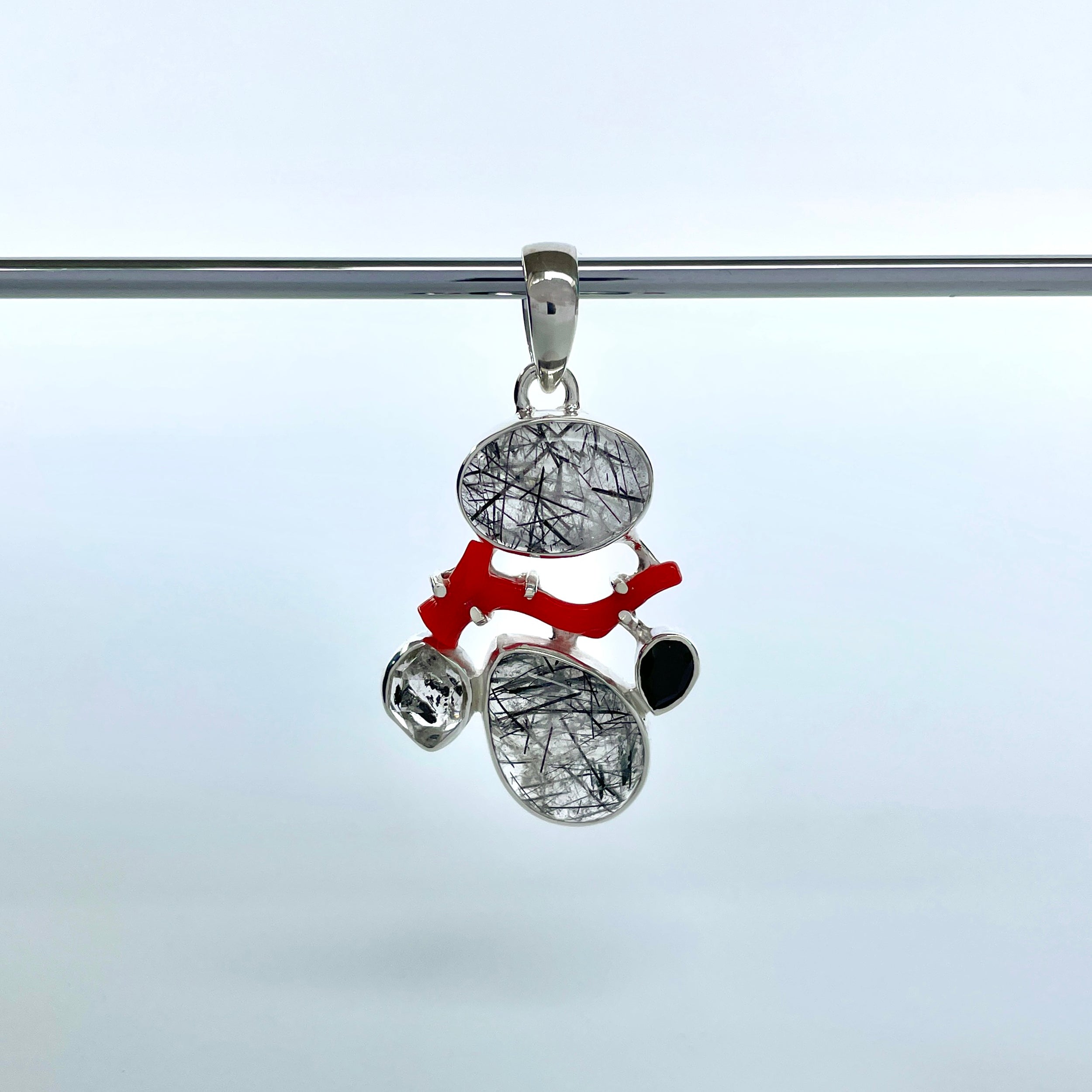 Black Rutile Pendant-(BLR-P-83.)