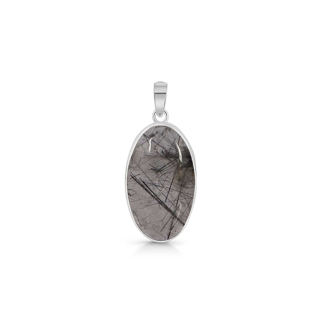 Black Rutile Pendant-(BLR-P-9.)