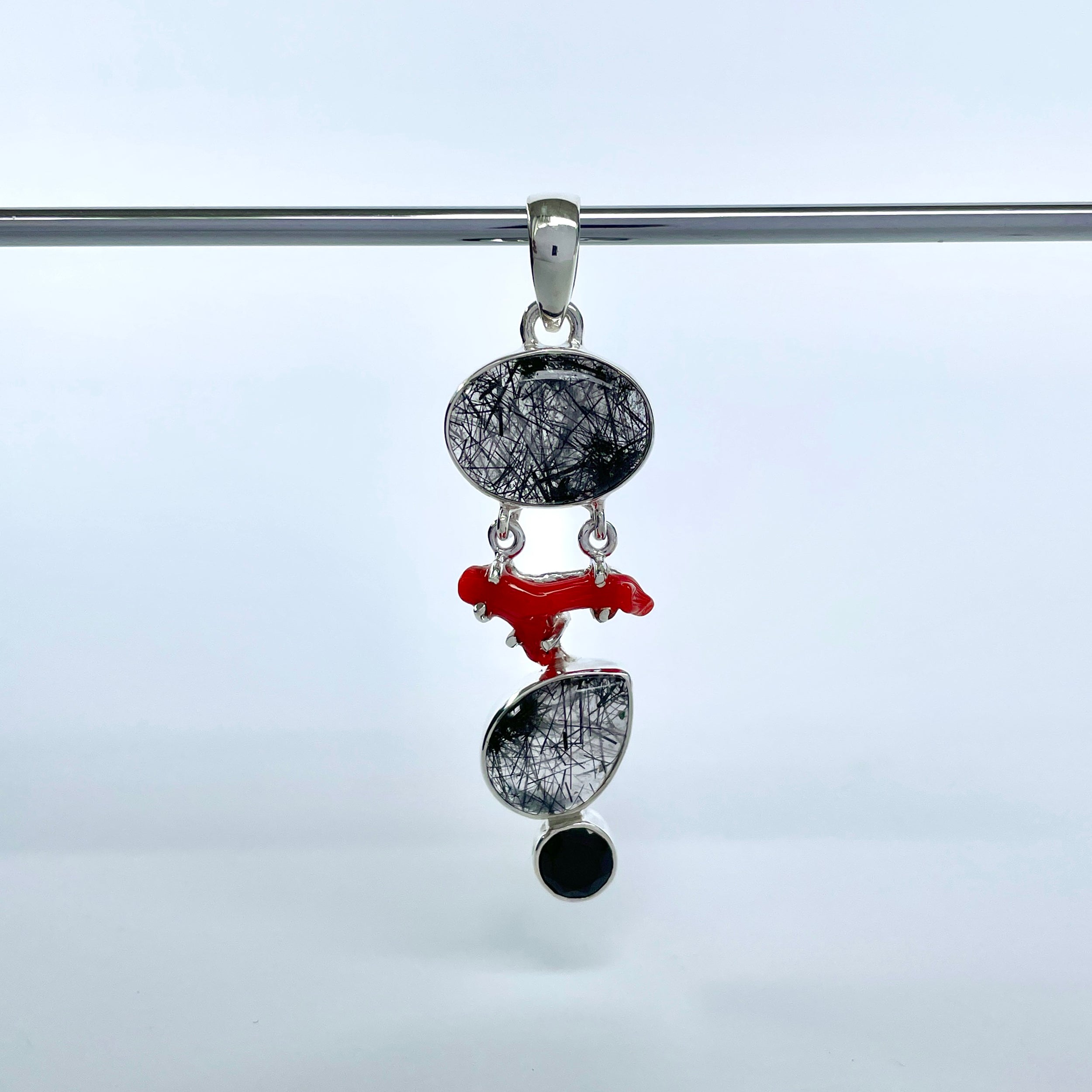 Black Rutile Pendant-(BLR-P-91.)