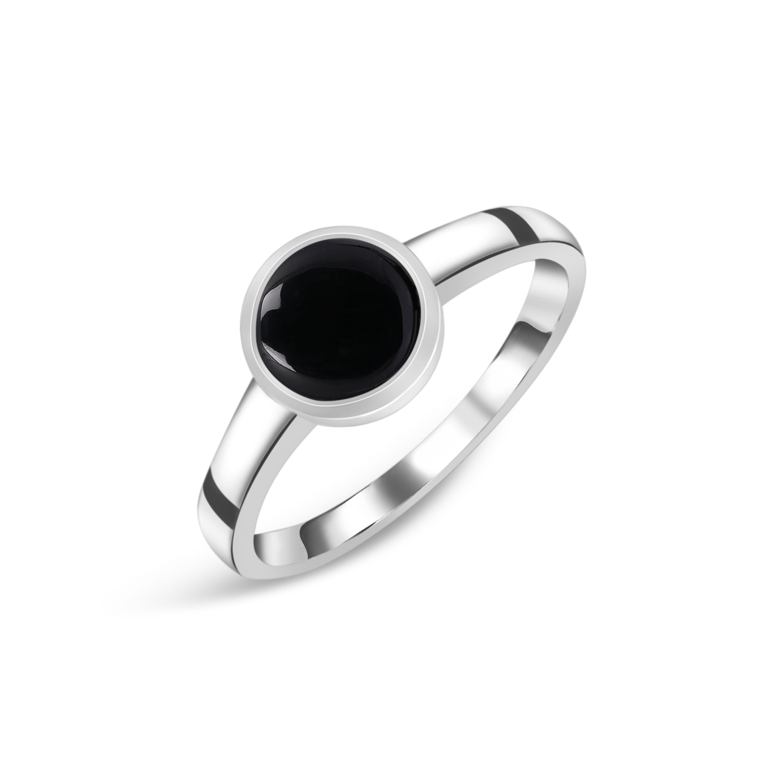 Black Onyx Ring-(BOX-SR-1821.)