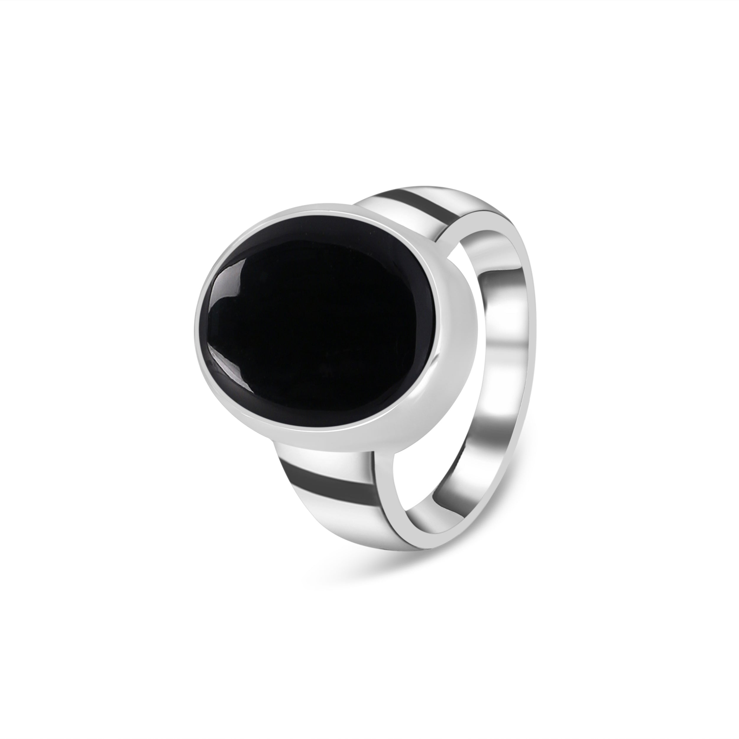 Black Onyx Ring-(BOX-SR-2128.)