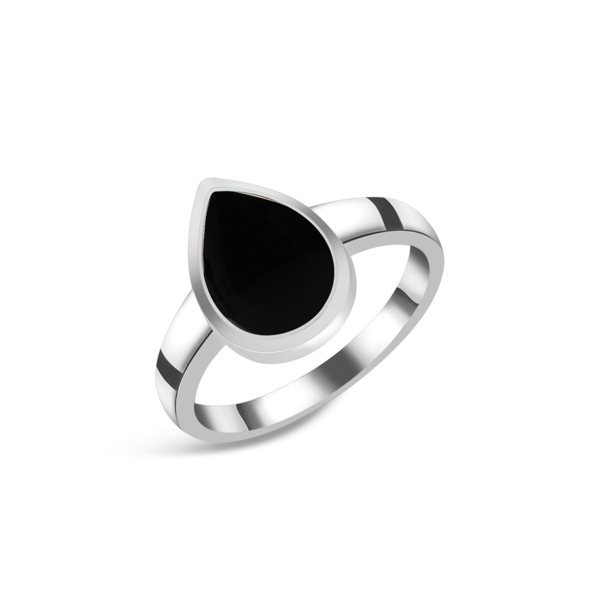 Black Onyx Ring-(BOX-SR-2362.)