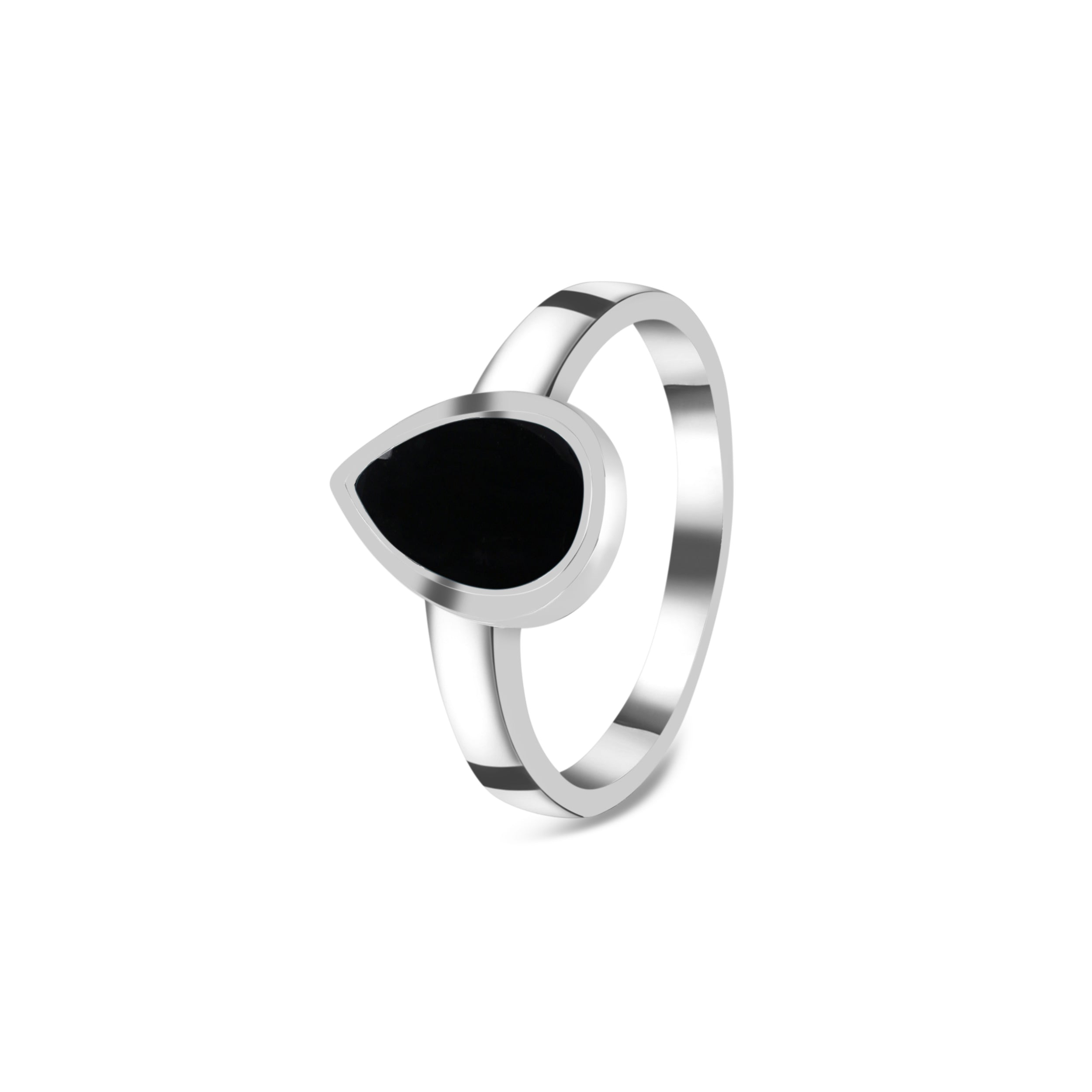 Black Onyx Ring-(BOX-SR-2363.)