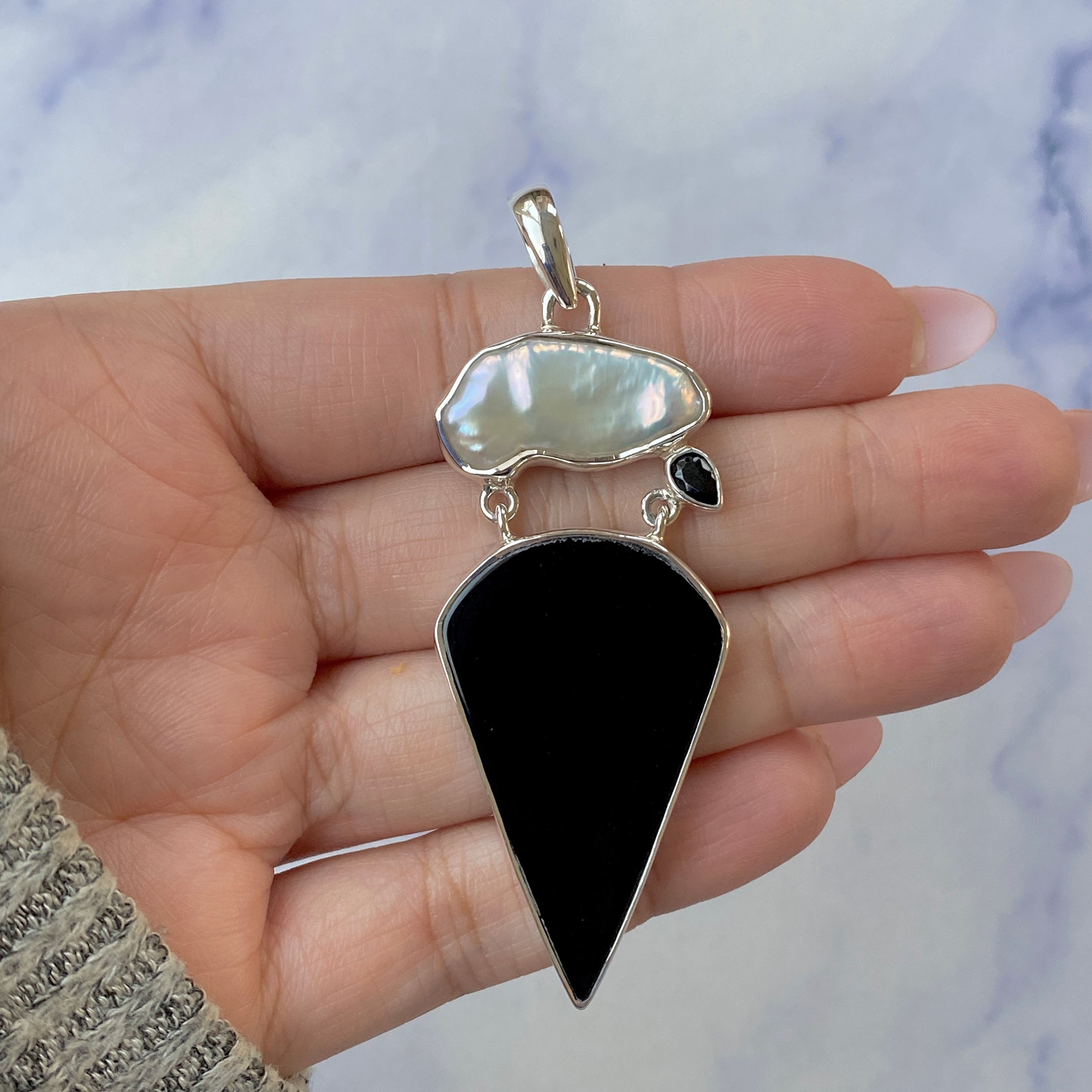Black Onyx Pendant-(BOX-P-51.)