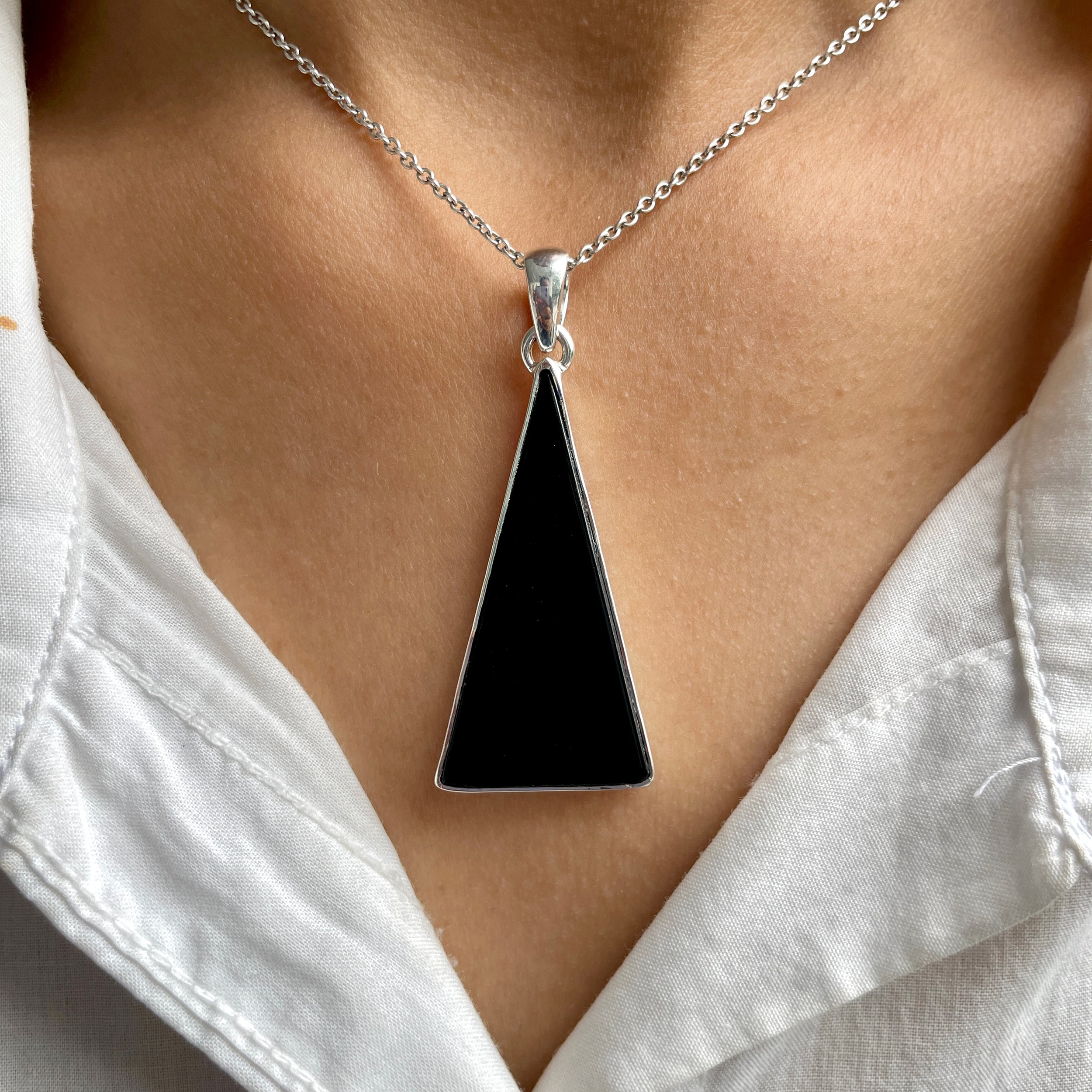 Black Onyx Pendant-(BOX-P-59.)