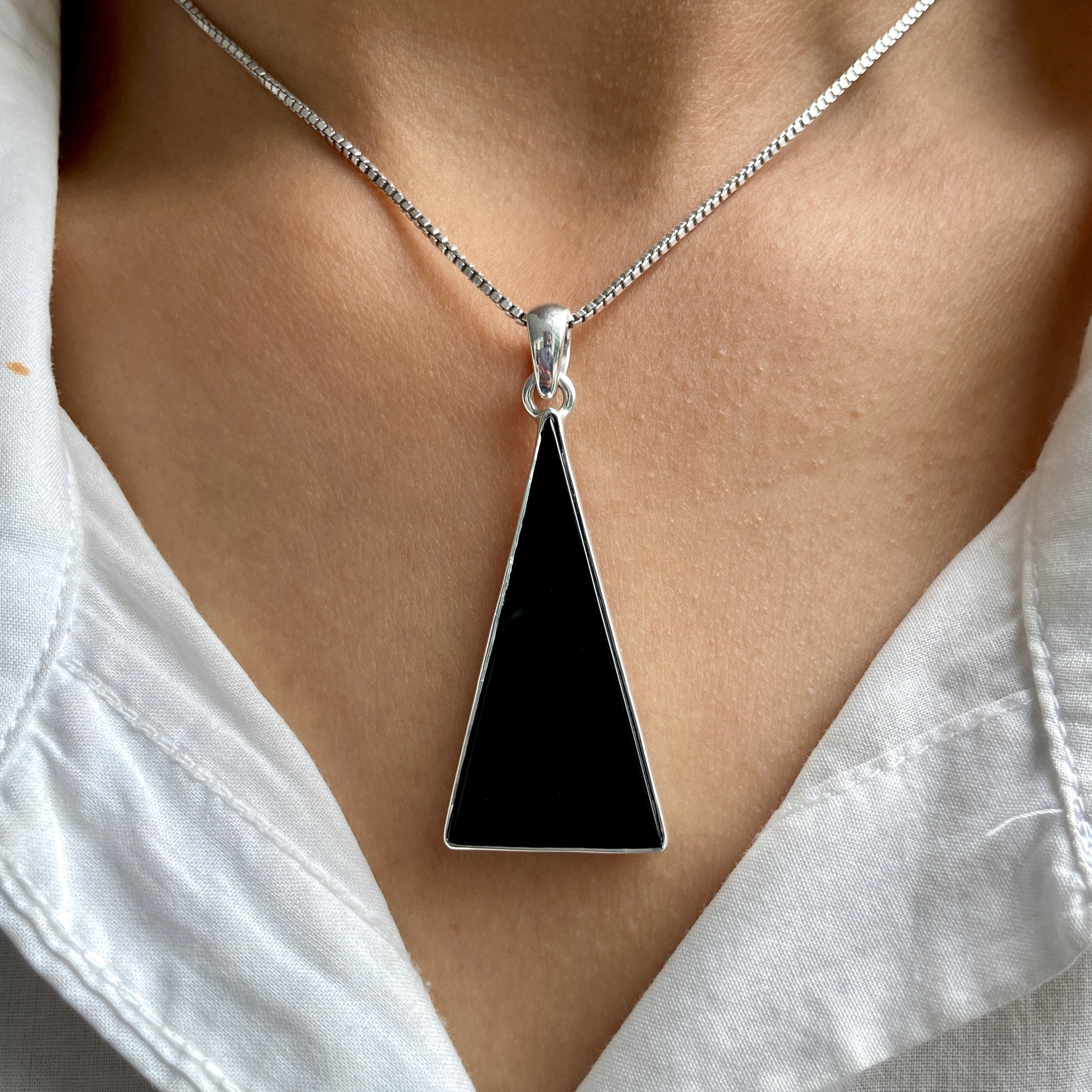 Black Onyx Pendant-(BOX-P-81.)