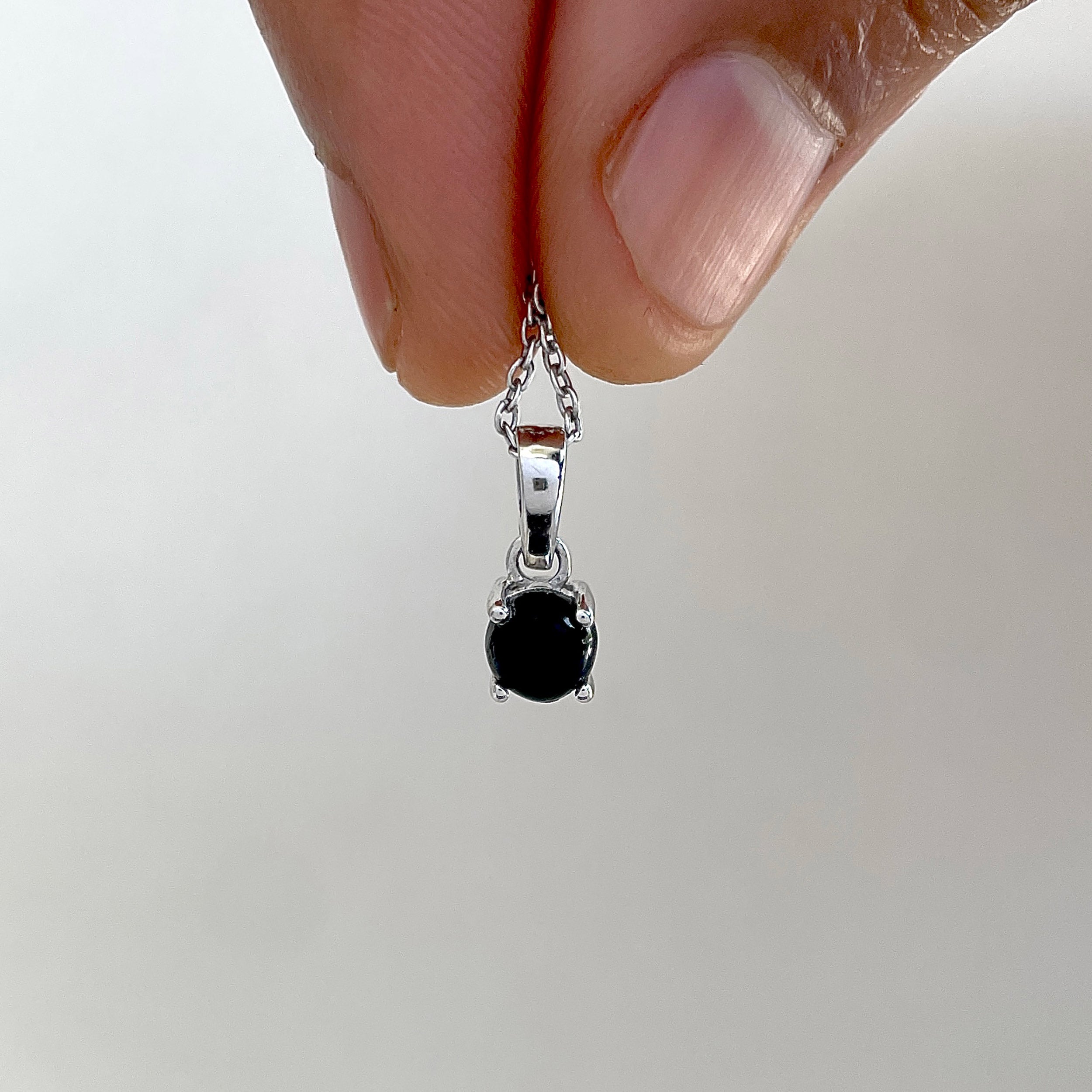 Black Onyx Pendant-(BOX-SP-1168.)