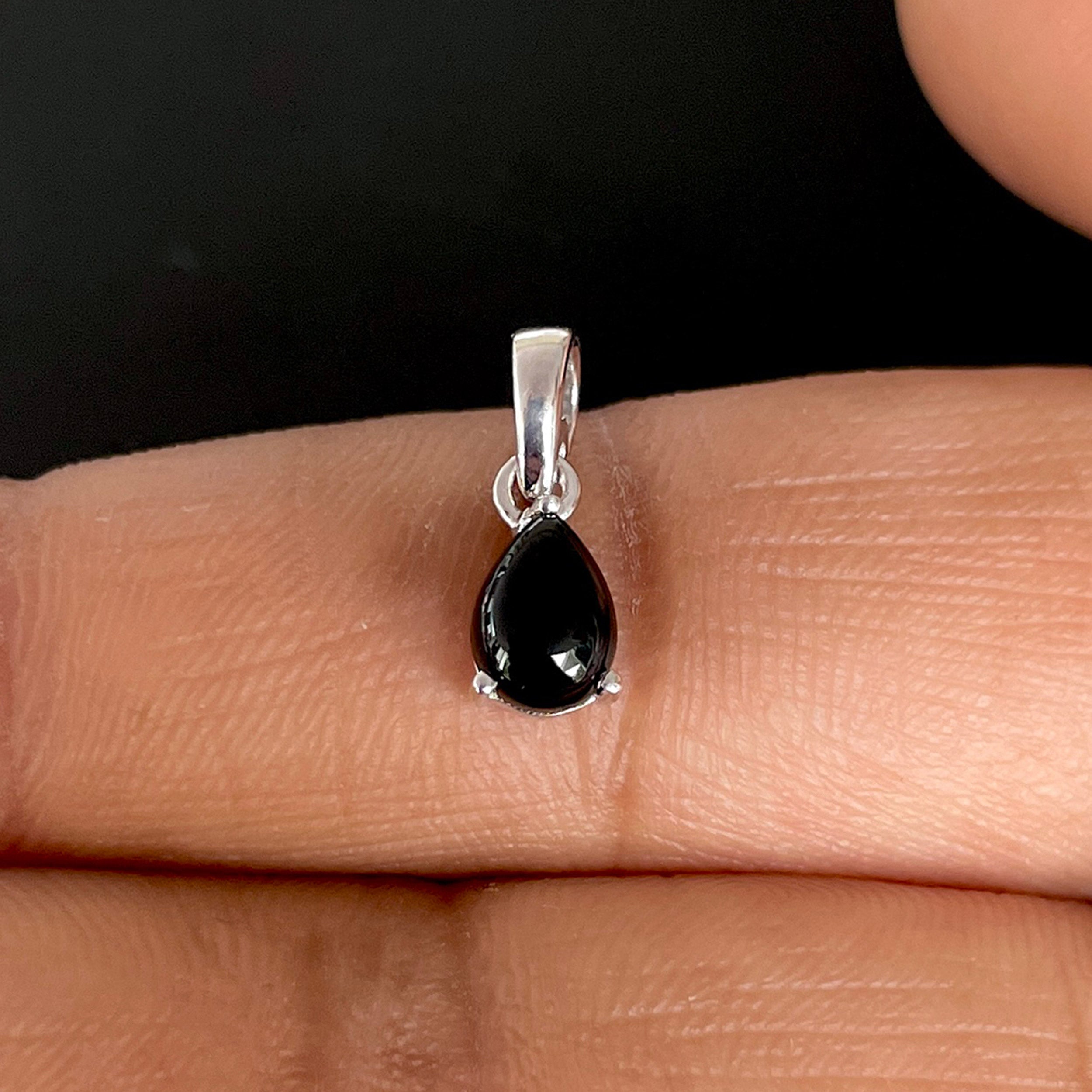Black Onyx Pendant-(BOX-SP-1169.)