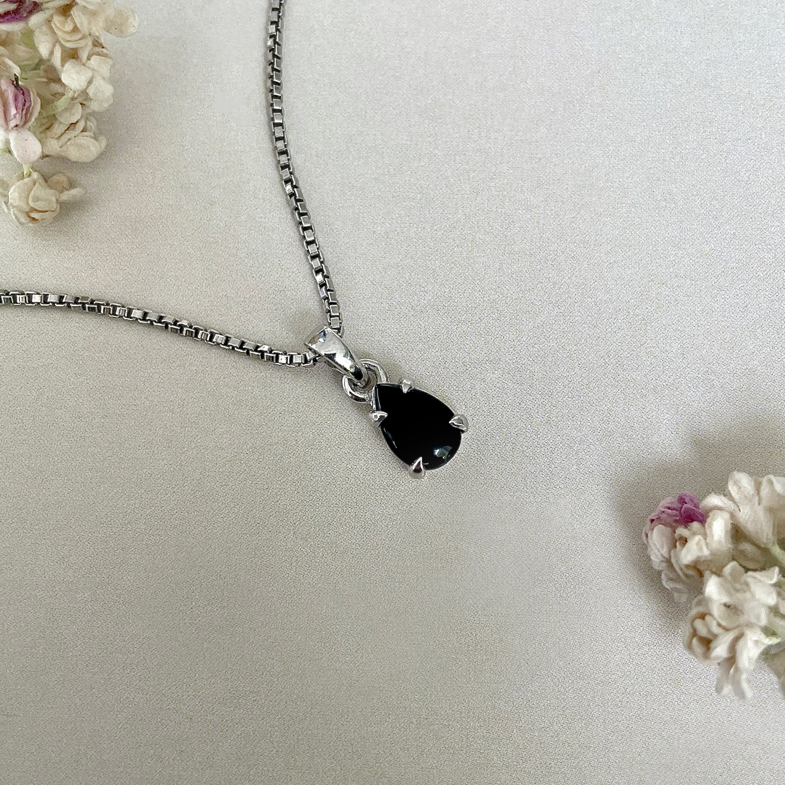 Black Onyx Pendant-(BOX-SP-552.)