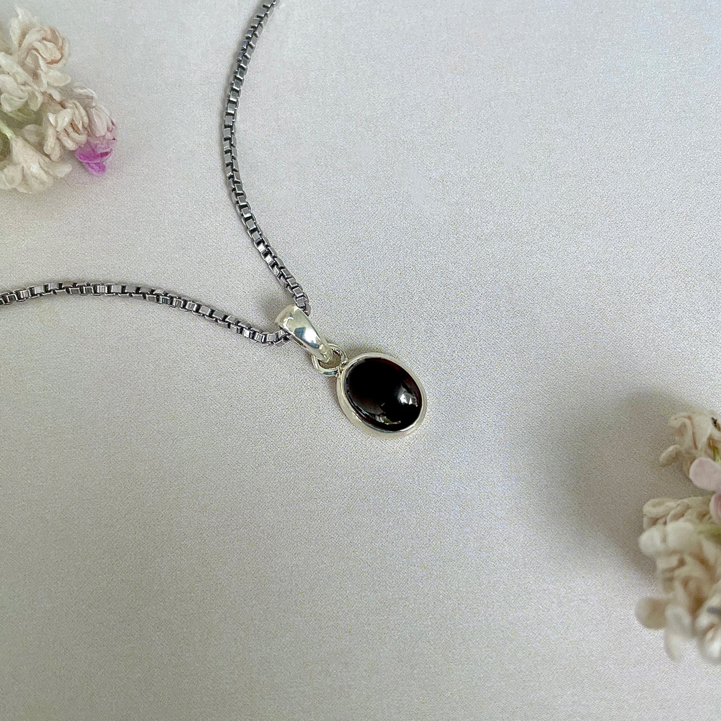 Black Onyx Pendant-(BOX-SP-685.)