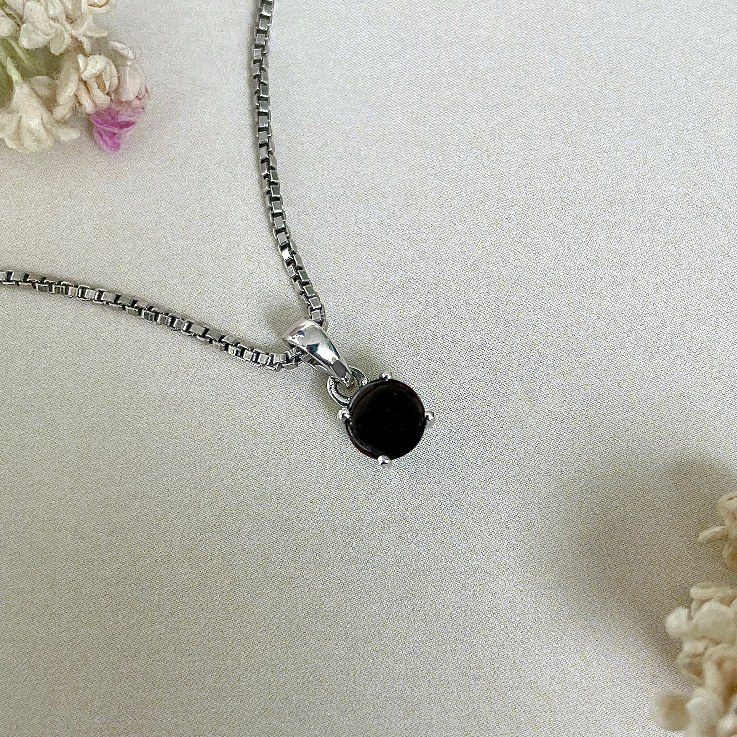 Black Onyx Pendant-(BOX-SP-927.)