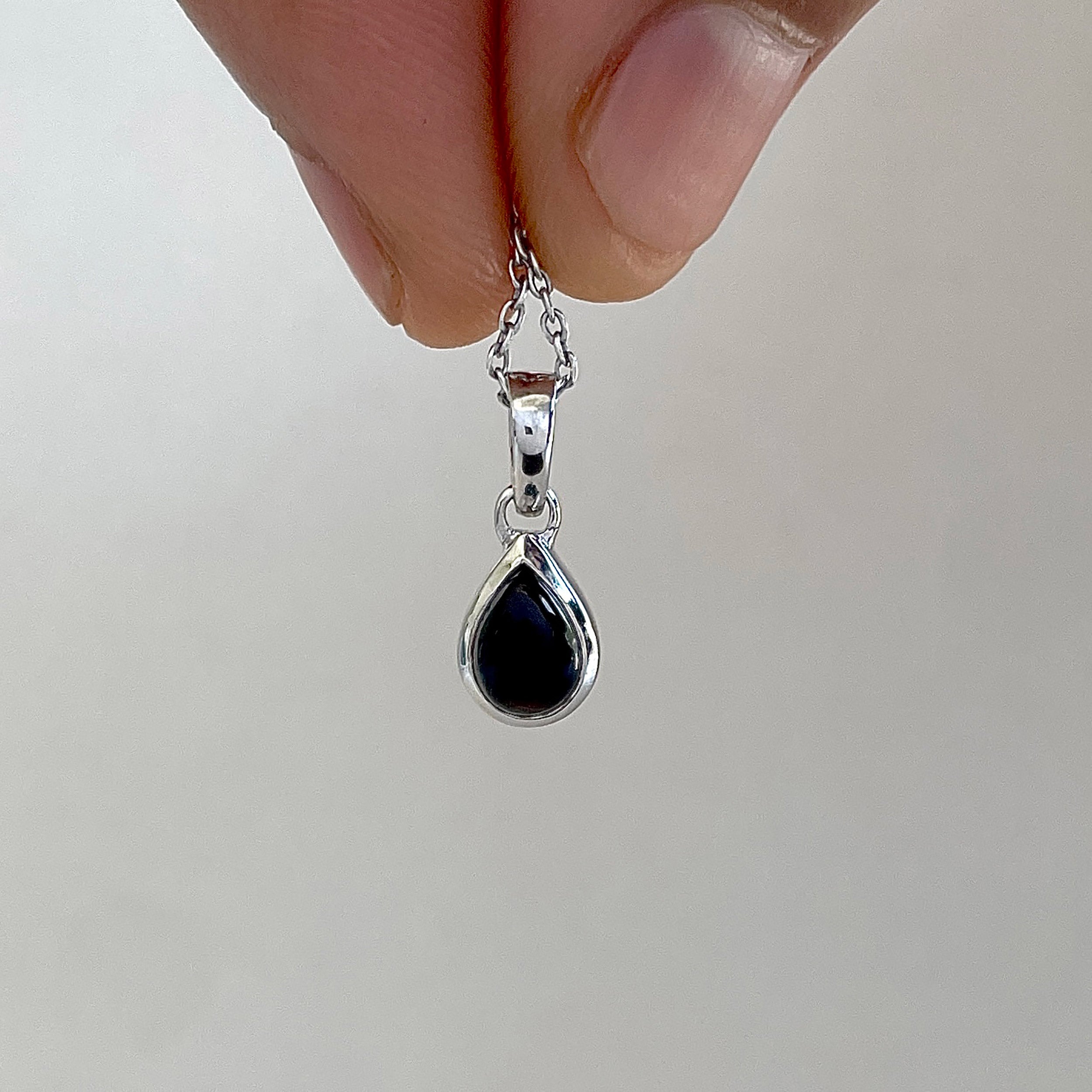 Black Onyx Pendant-(BOX-SP-941.)