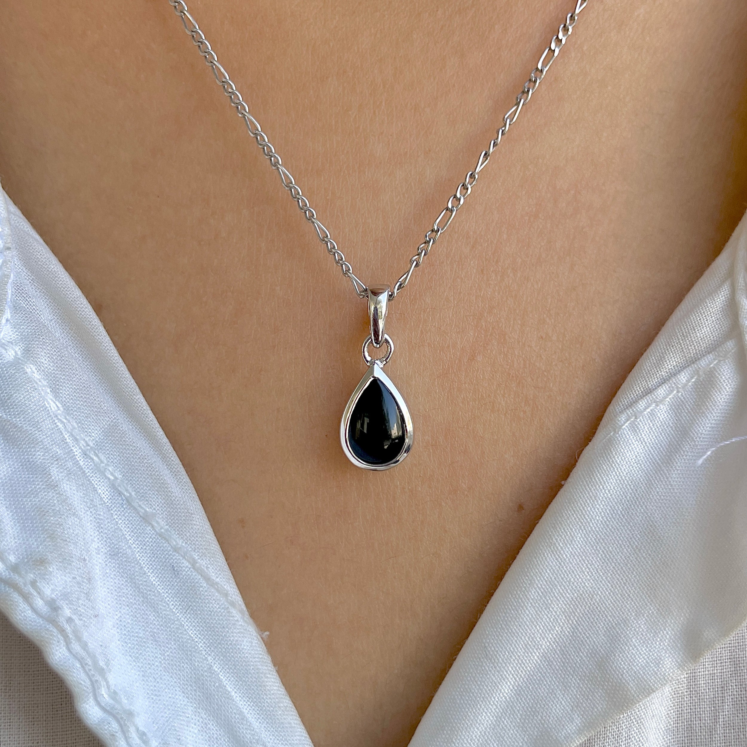 Black Onyx Pendant-(BOX-SP-943.)