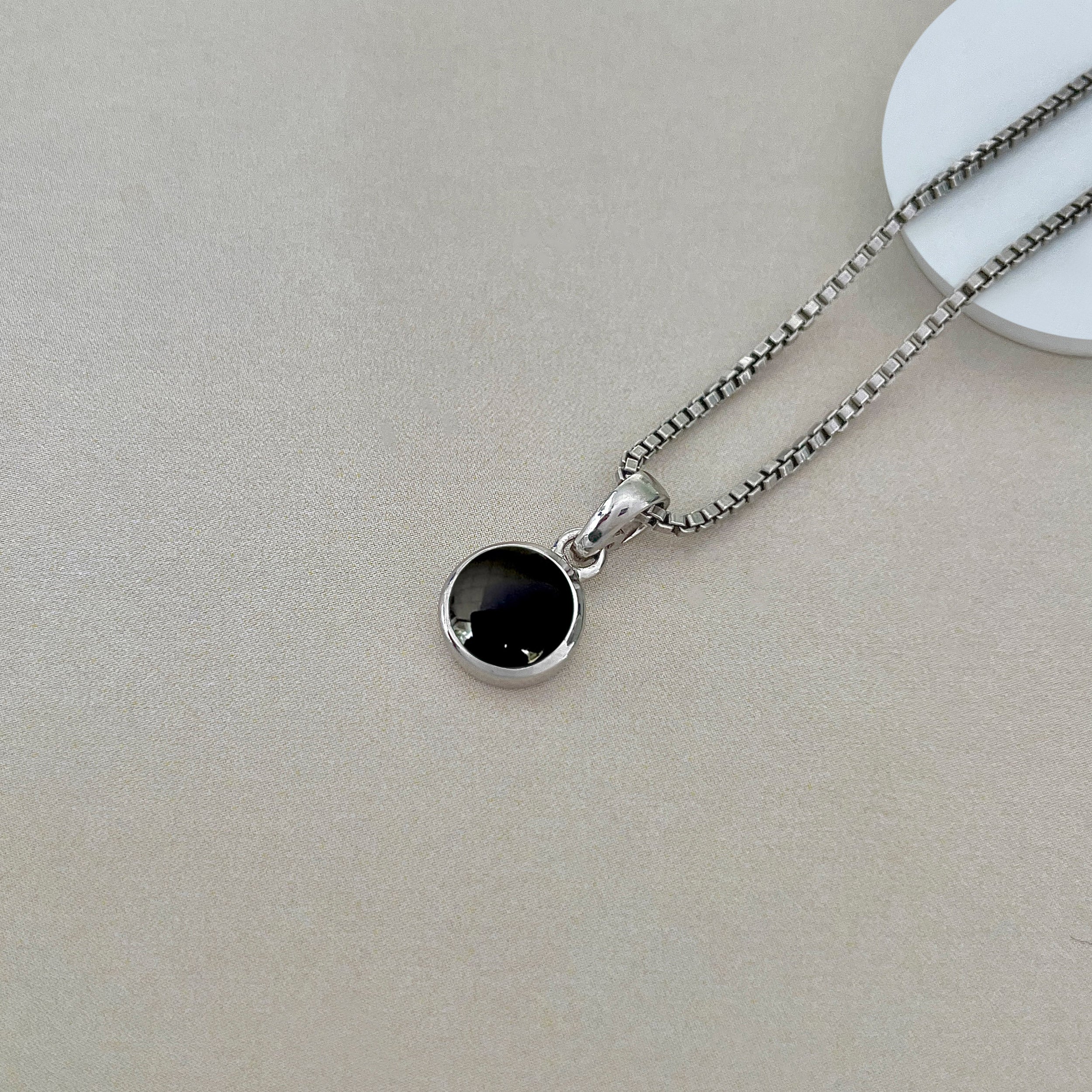 Black Onyx Pendant-(BOX-SP-950.)