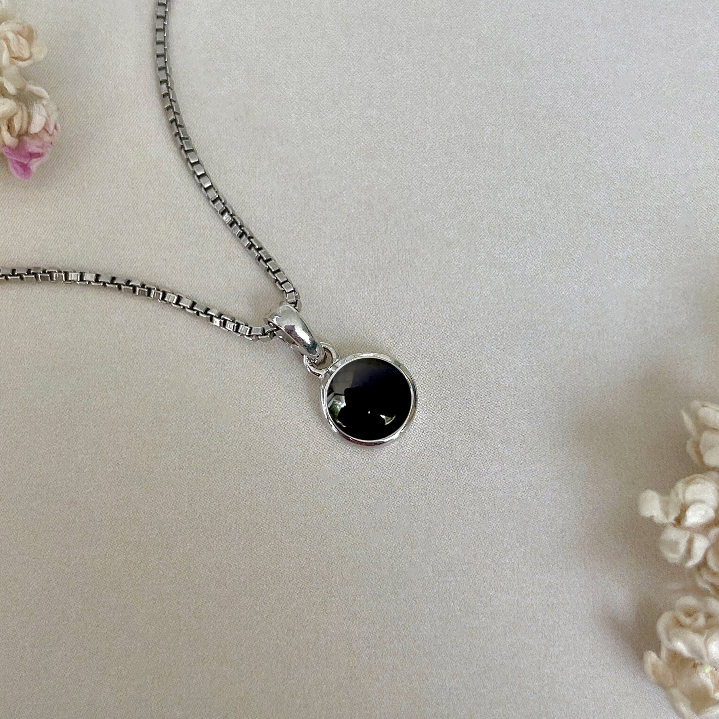 Black Onyx Pendant-(BOX-SP-950.)