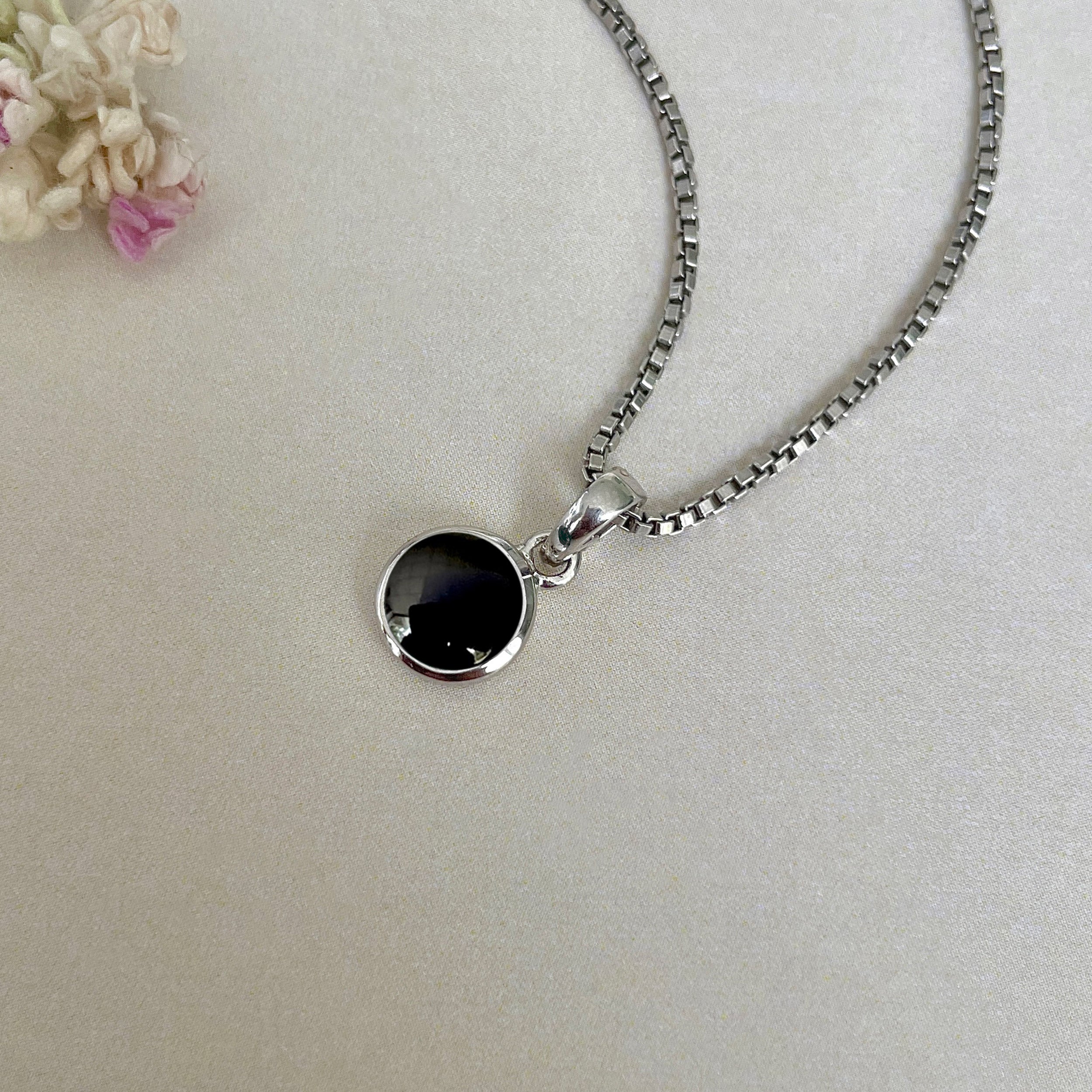 Black Onyx Pendant-(BOX-SP-950.)