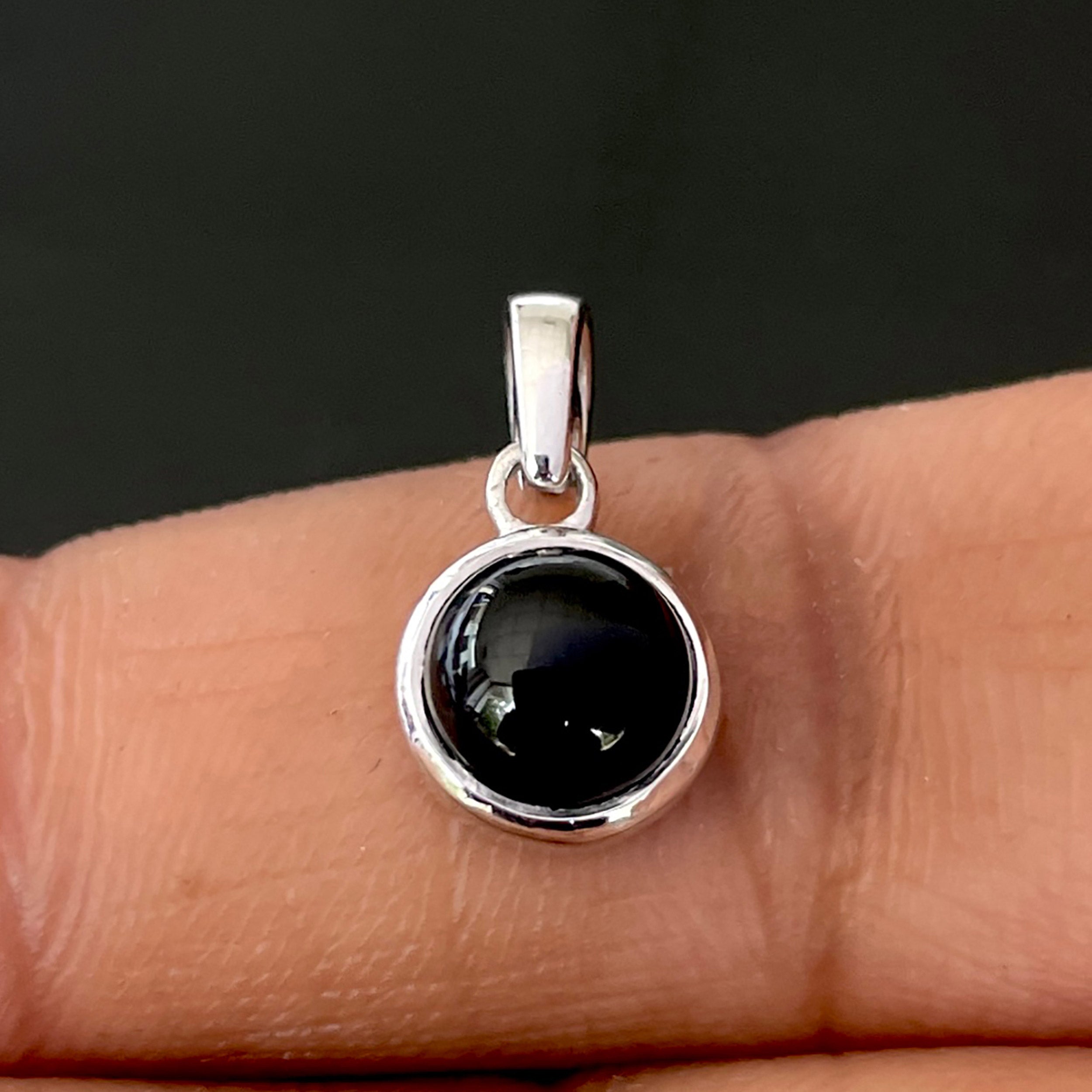 Black Onyx Pendant-(BOX-SP-950.)