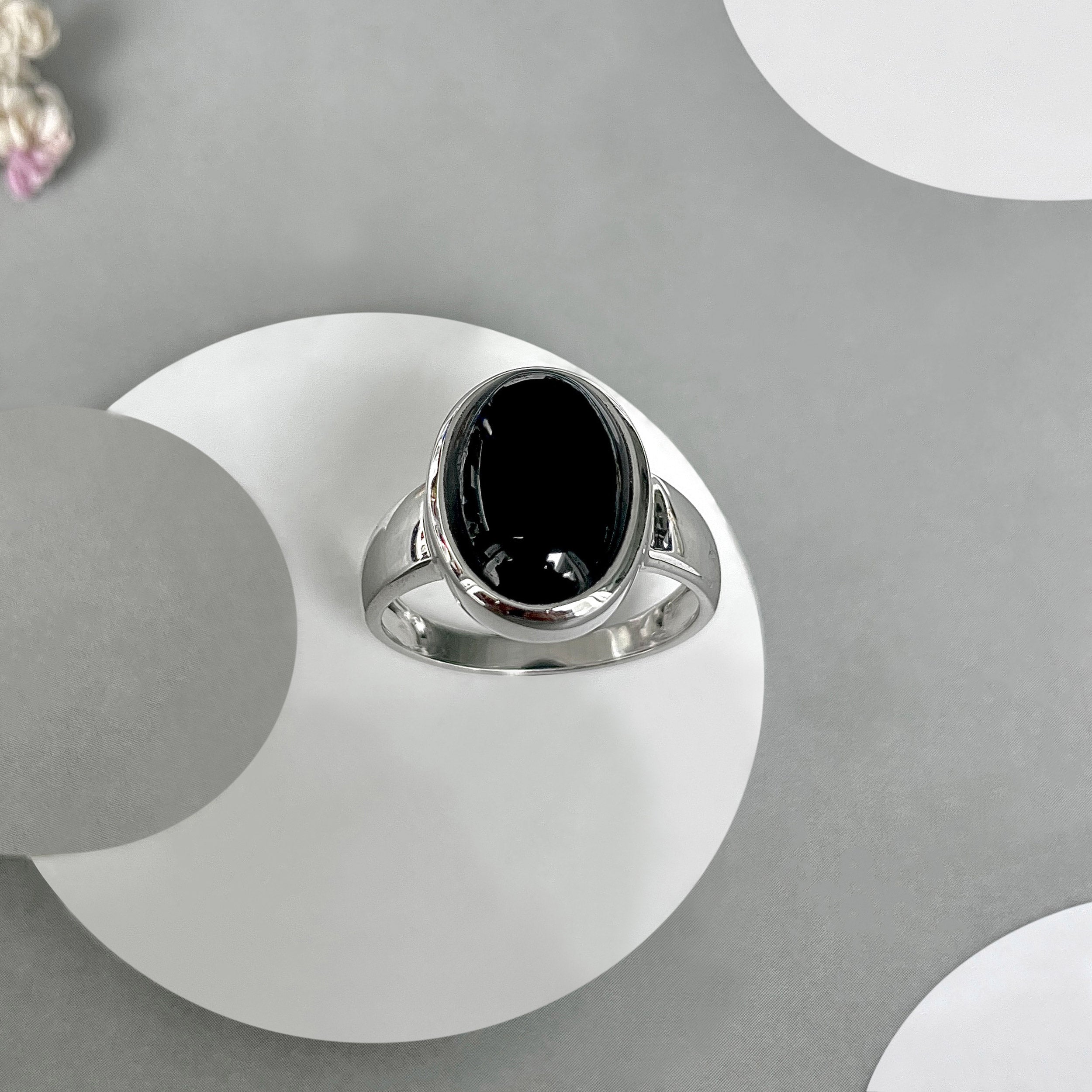 Black Onyx Ring-(BOX-SR-2173.)