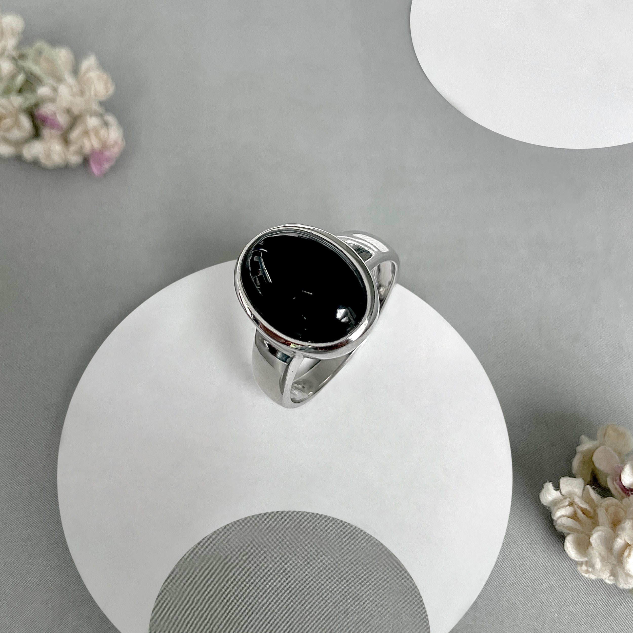 Black Onyx Ring-(BOX-SR-2173.)