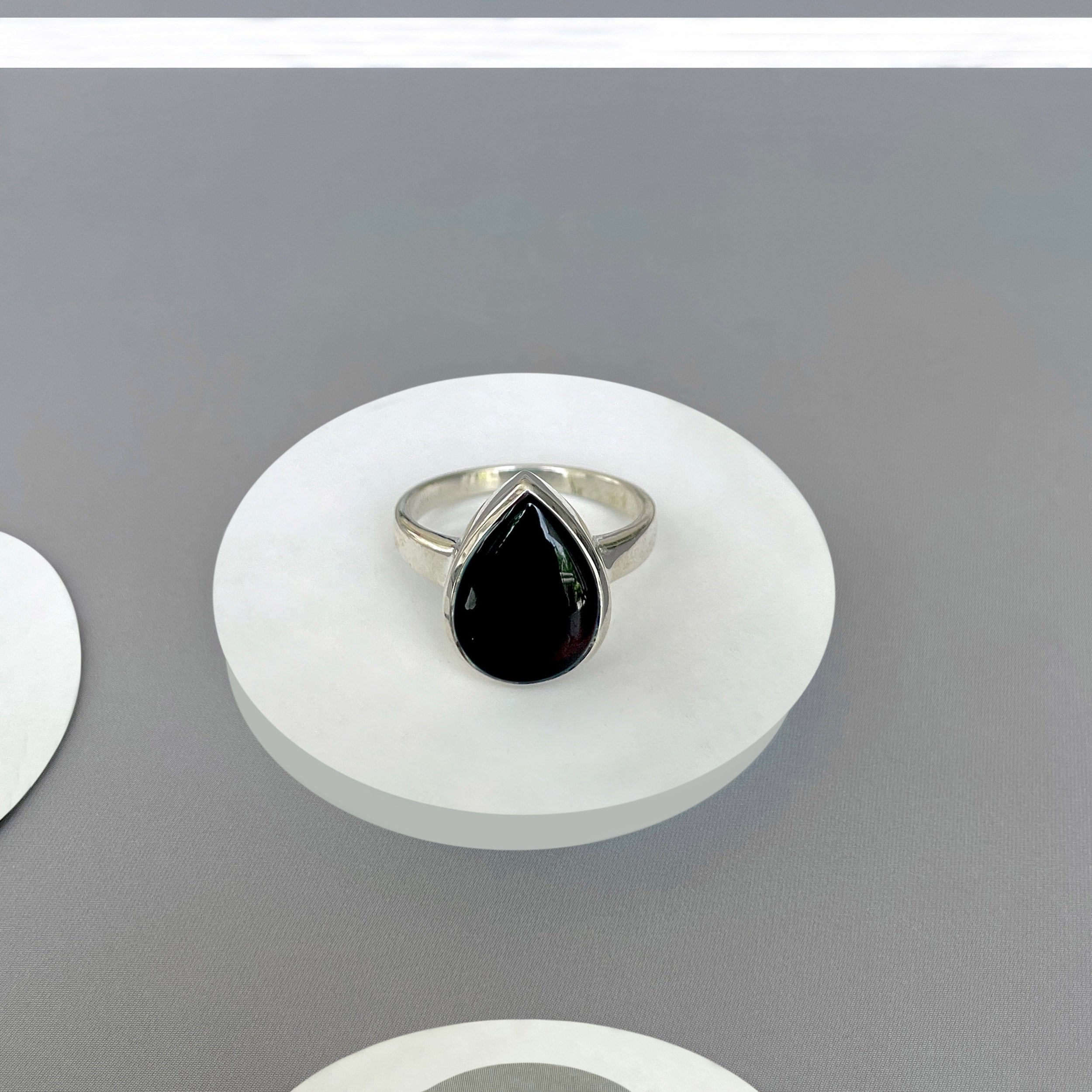 Black Onyx Ring-(BOX-SR-2361.)