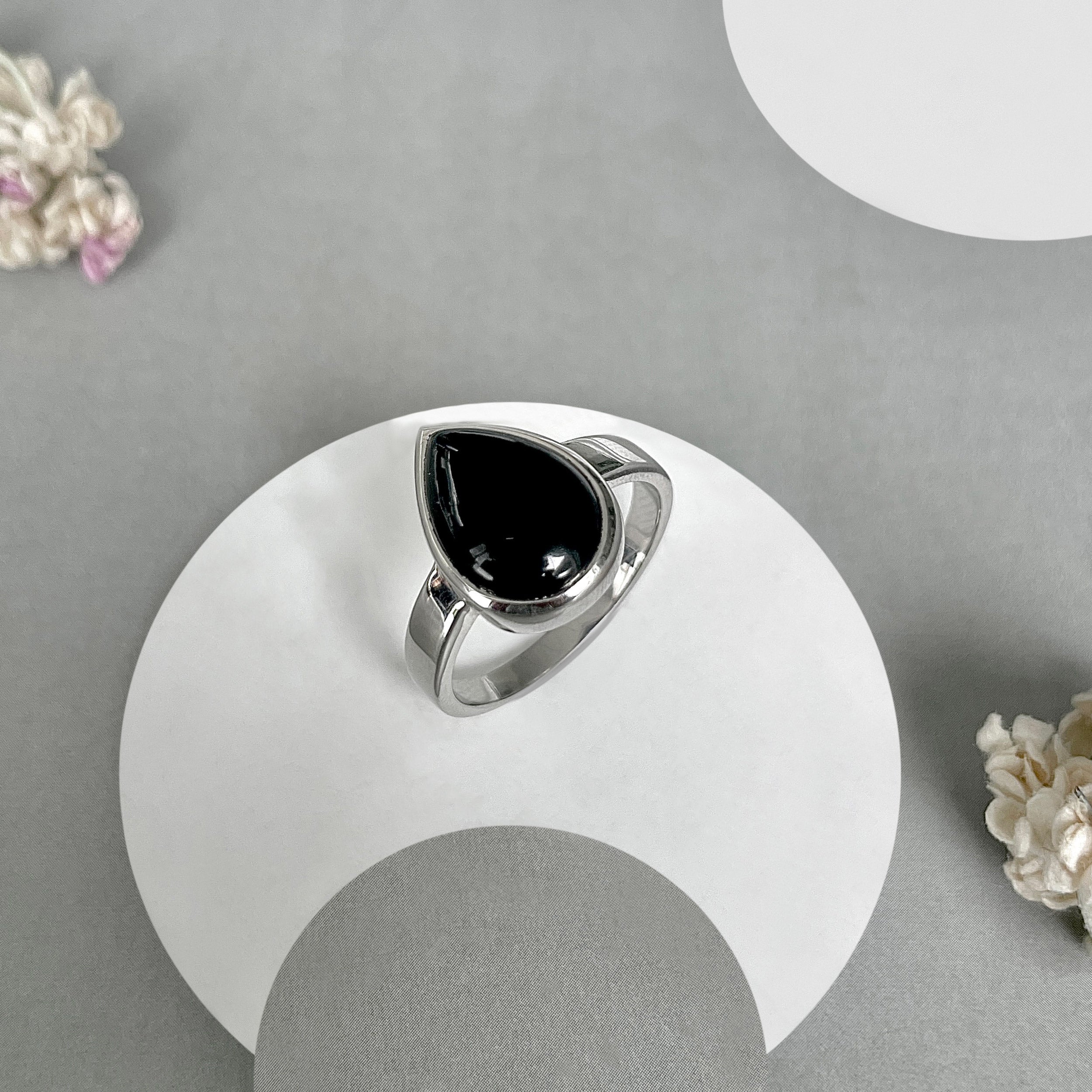 Black Onyx Ring-(BOX-SR-2366.)