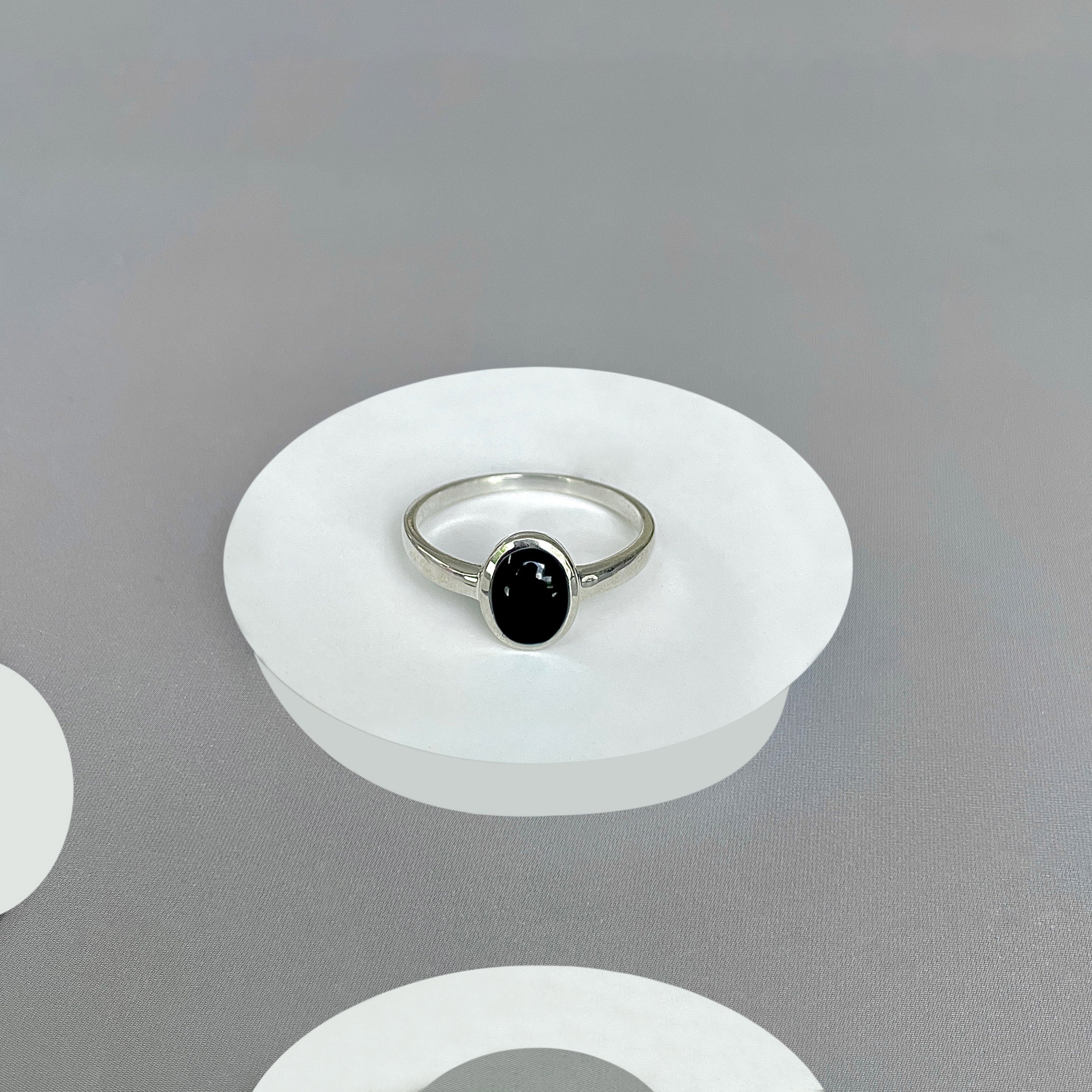 Black Onyx Ring-(BOX-SR-2513.)