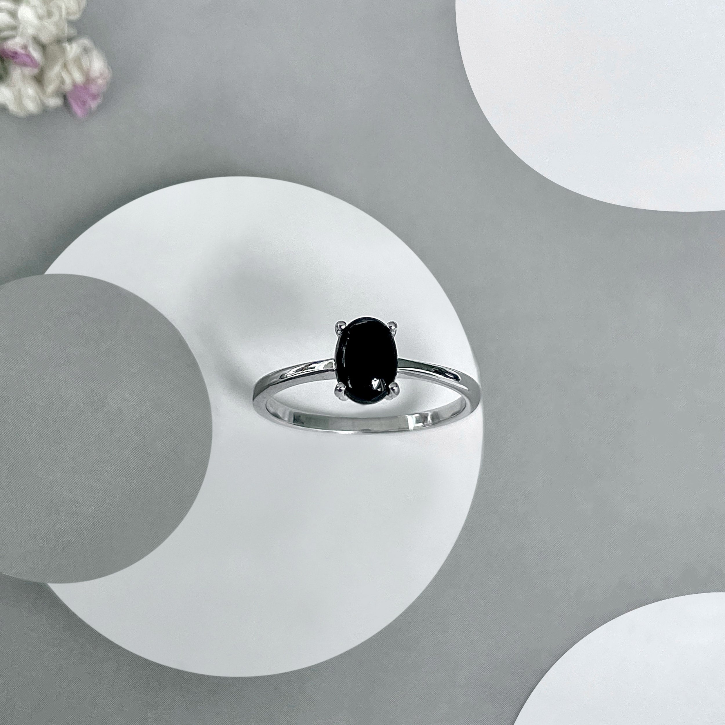 Black Onyx Ring-(BOX-SR-2515.)