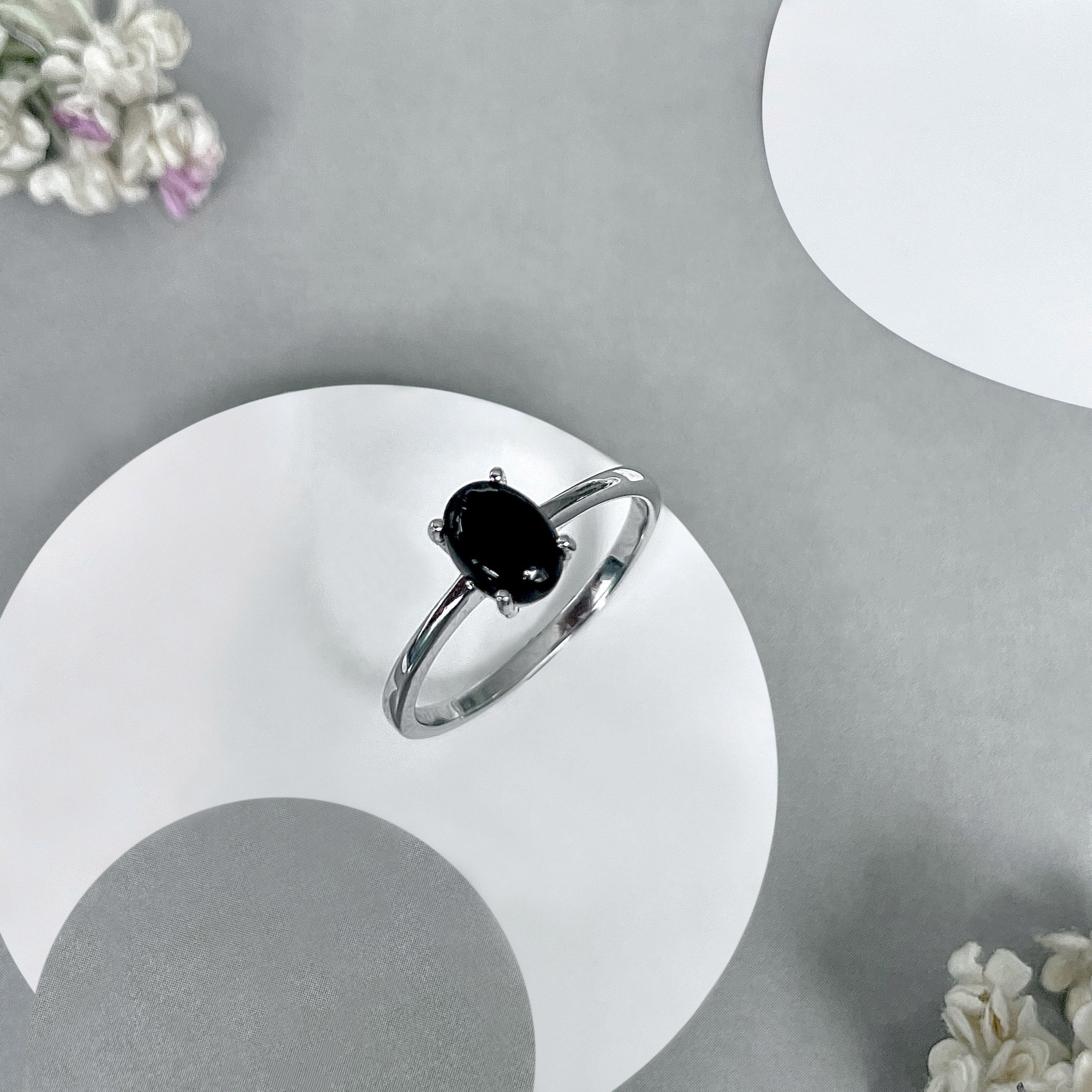 Black Onyx Ring-(BOX-SR-2515.)