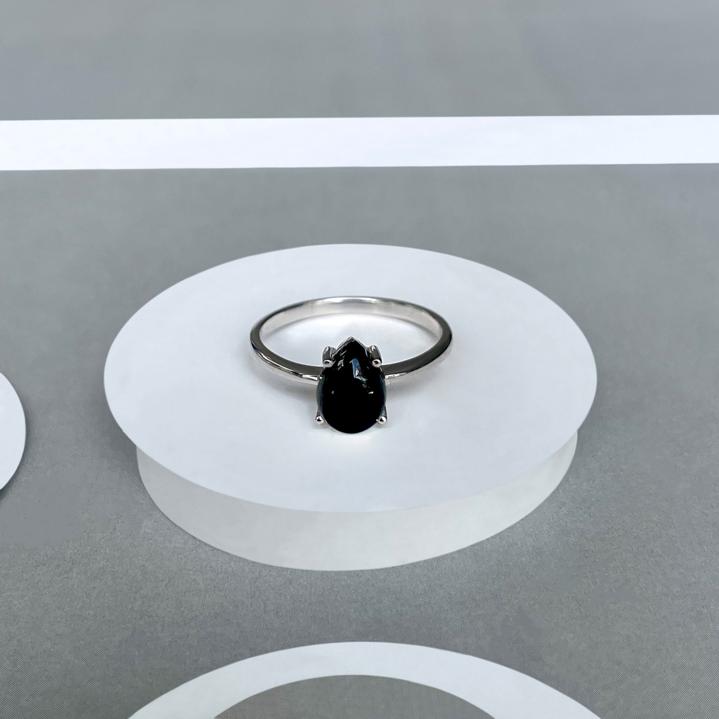 Black Onyx Ring-(BOX-SR-2518.)