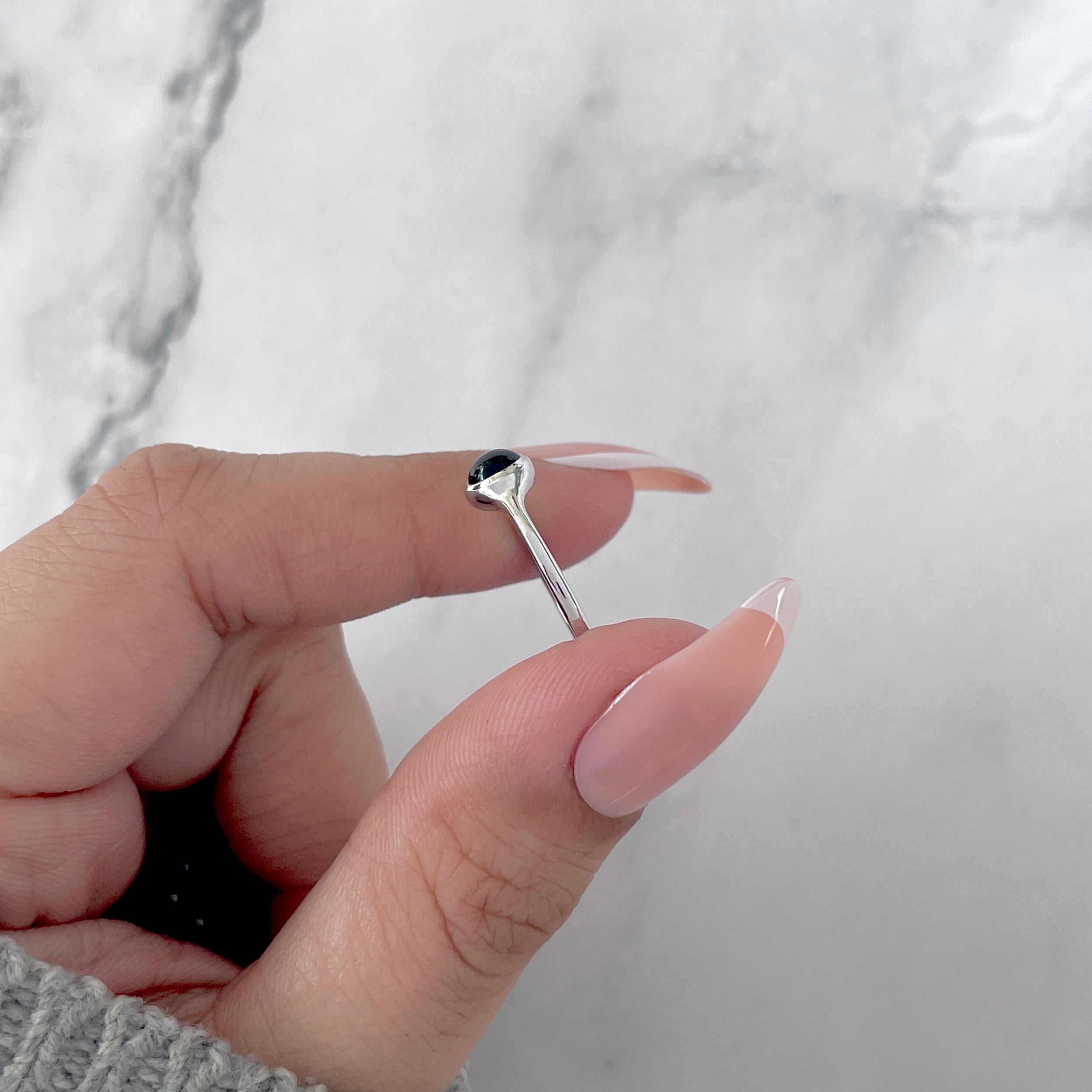 Black Onyx Ring-(BOX-SR-2528.)