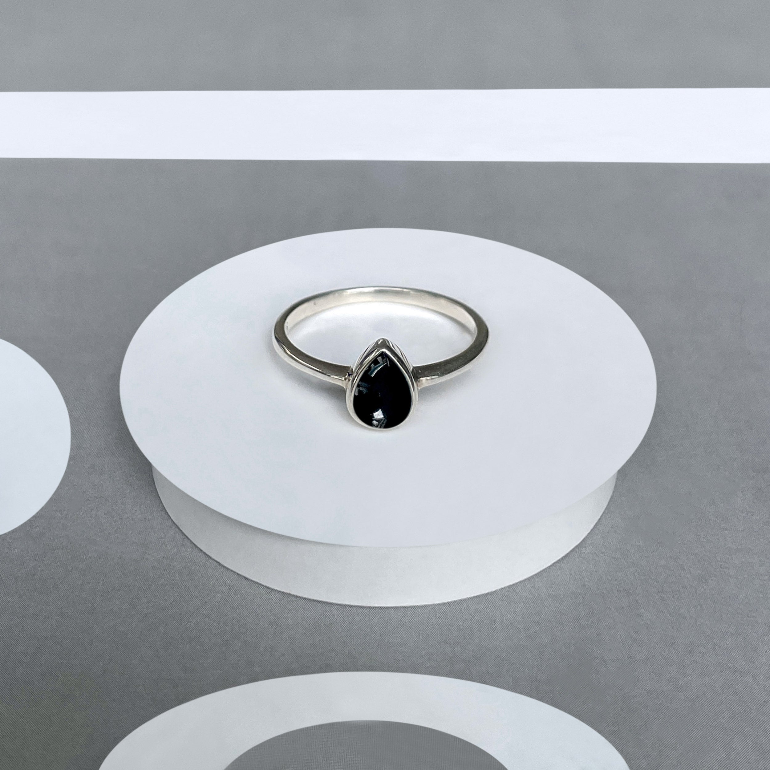 Black Onyx Ring-(BOX-SR-2835.)