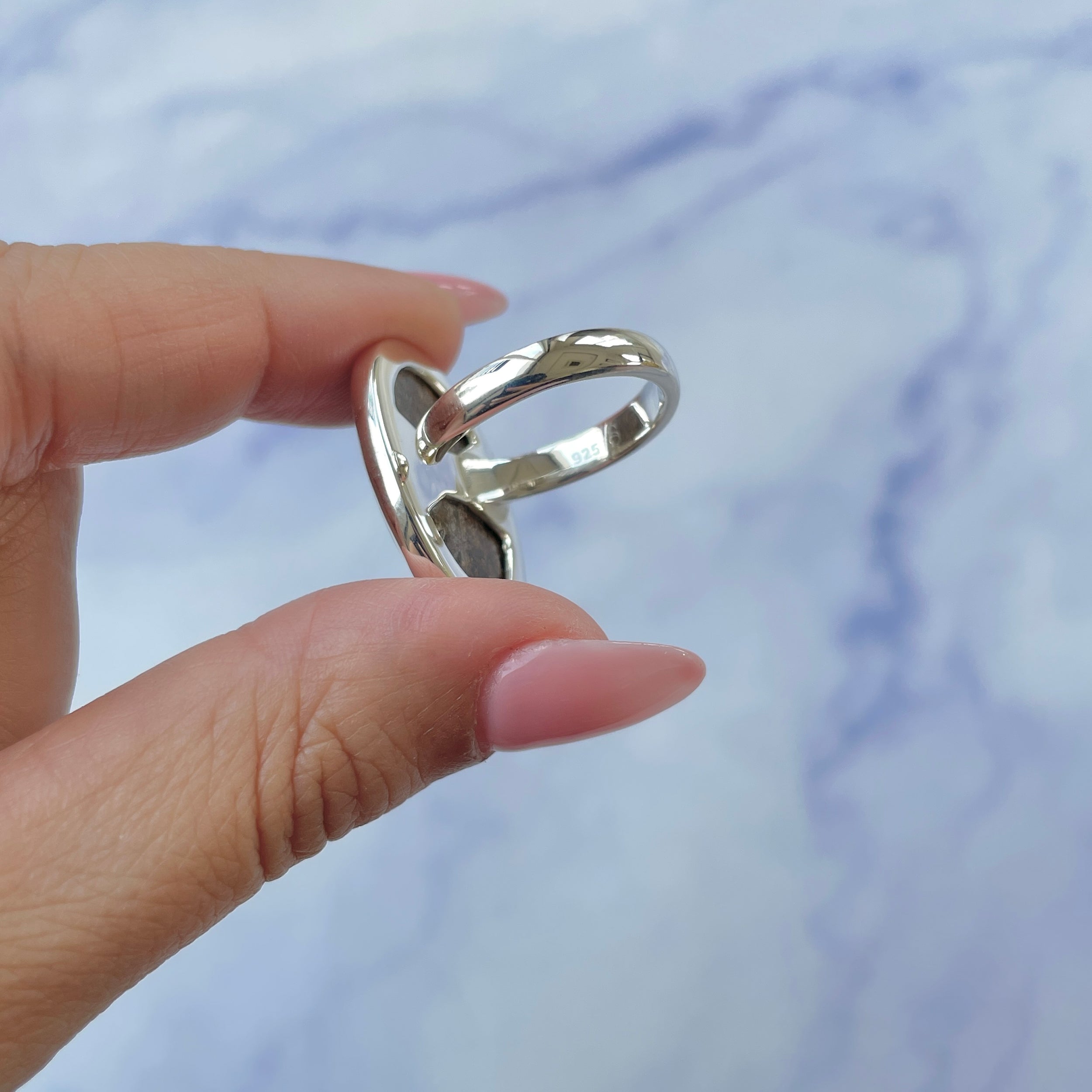 Bronzite Adjustable Ring-(BRZ-R-12.)