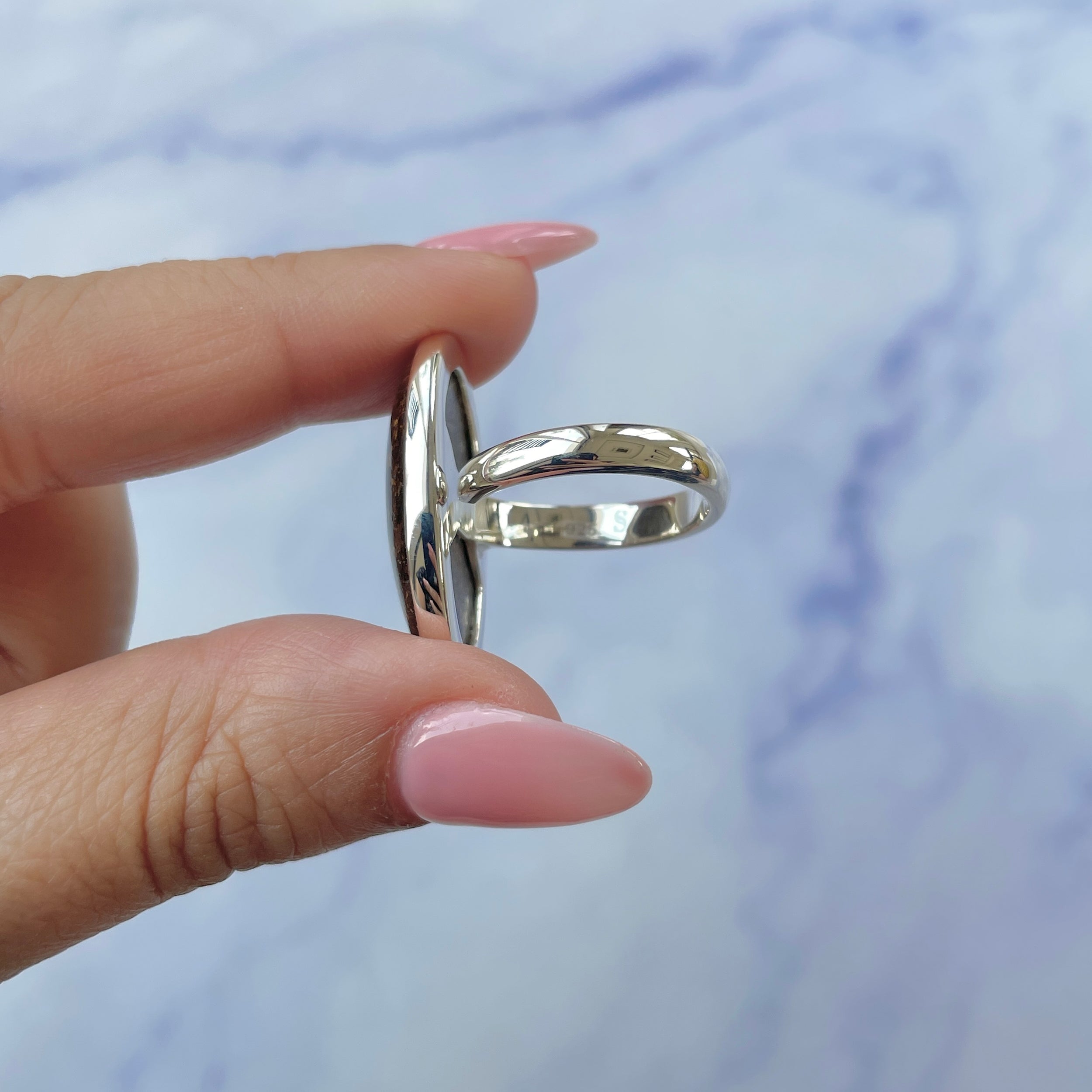 Bronzite Adjustable Ring-(BRZ-R-19.)